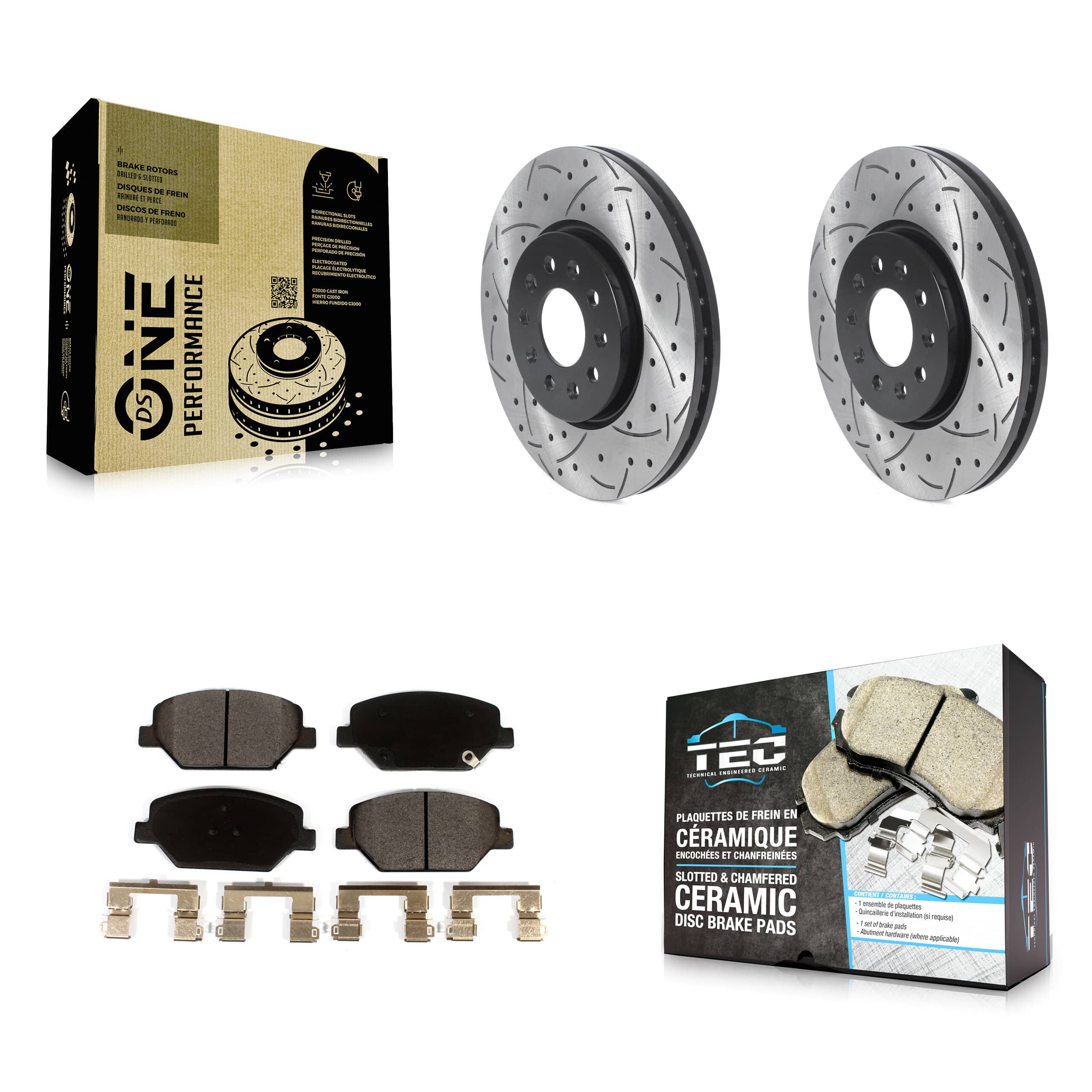 Transit Auto - KDT-100760 - Front Disc Brake Kits