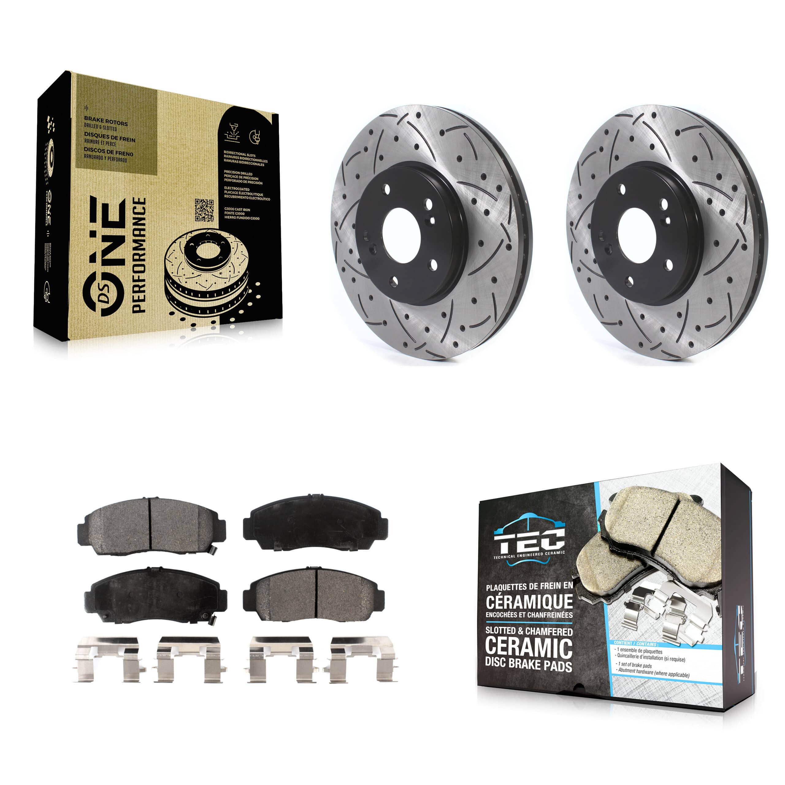 Transit Auto - KDT-100767 - Front Disc Brake Kits