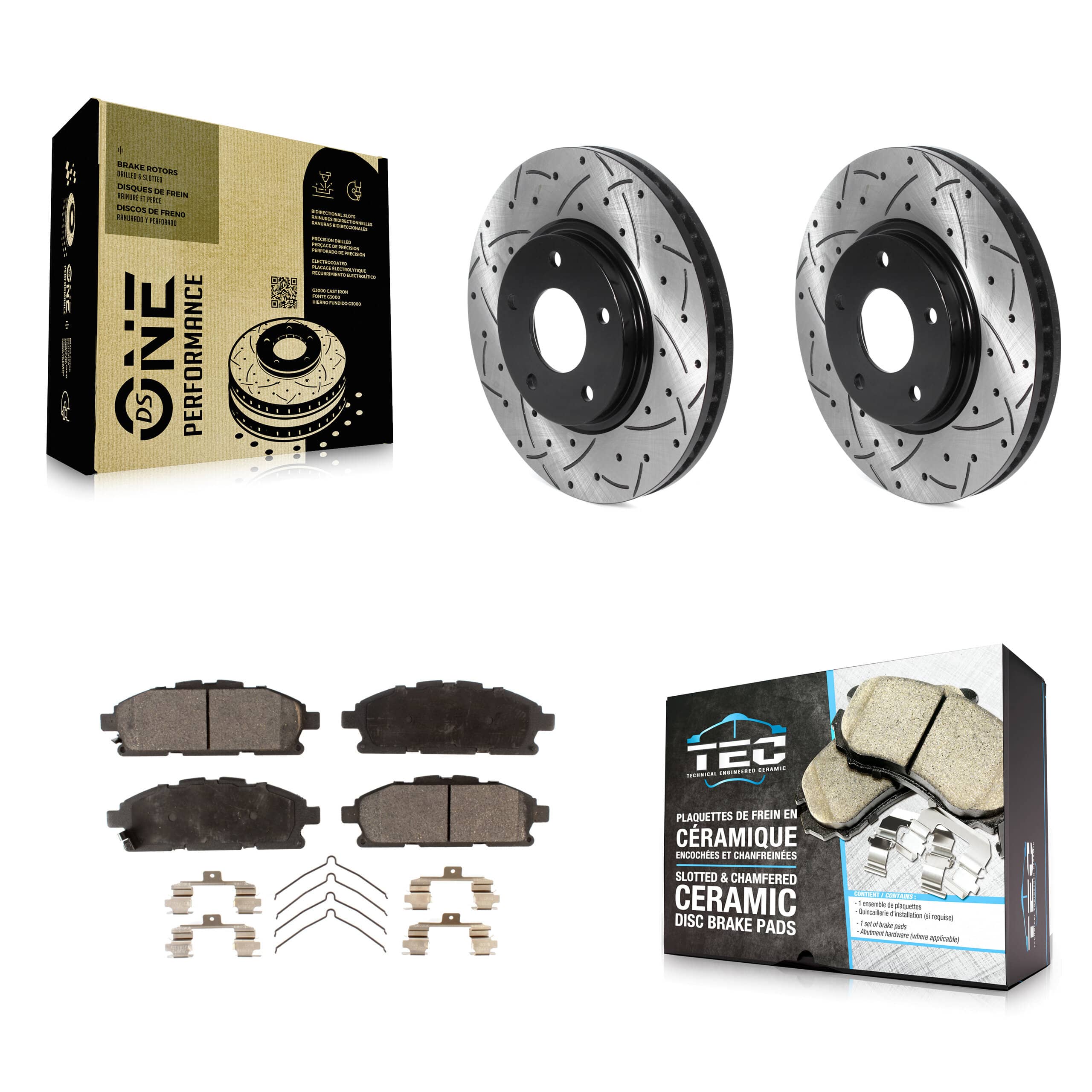 Transit Auto - KDT-100773 - Front Disc Brake Kits