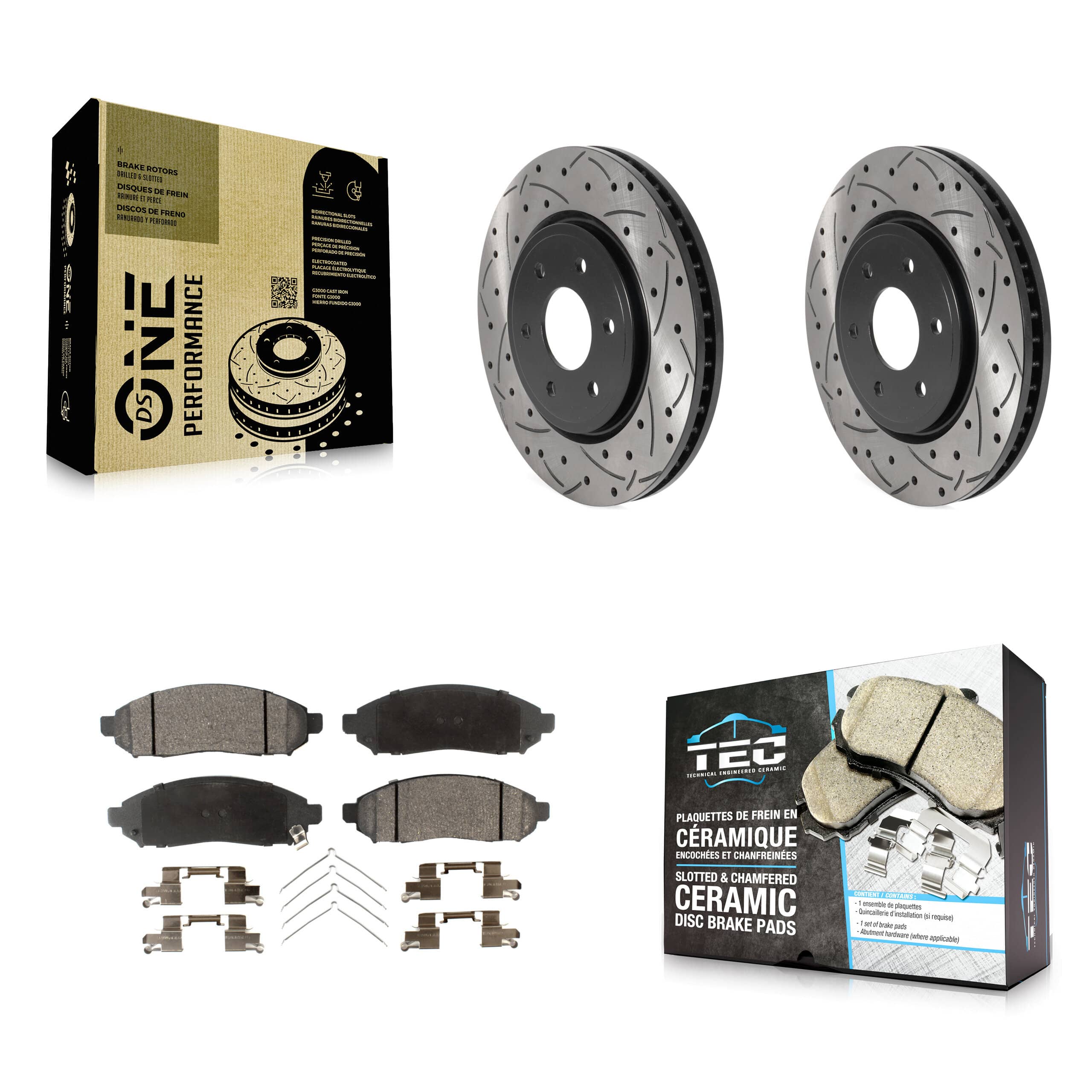 Transit Auto - KDT-100779 - Front Disc Brake Kits