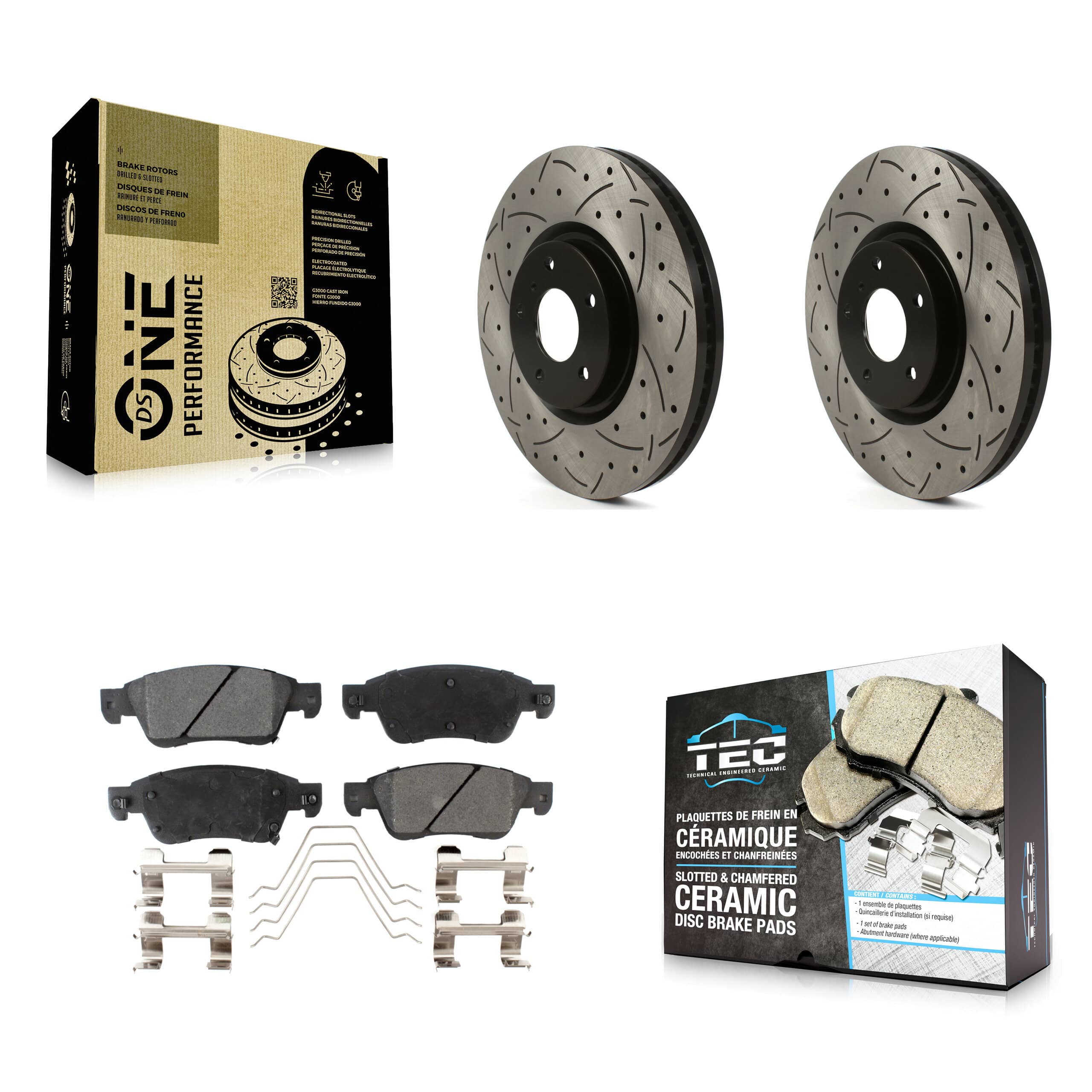 Transit Auto - KDT-100782 - Front Disc Brake Kits