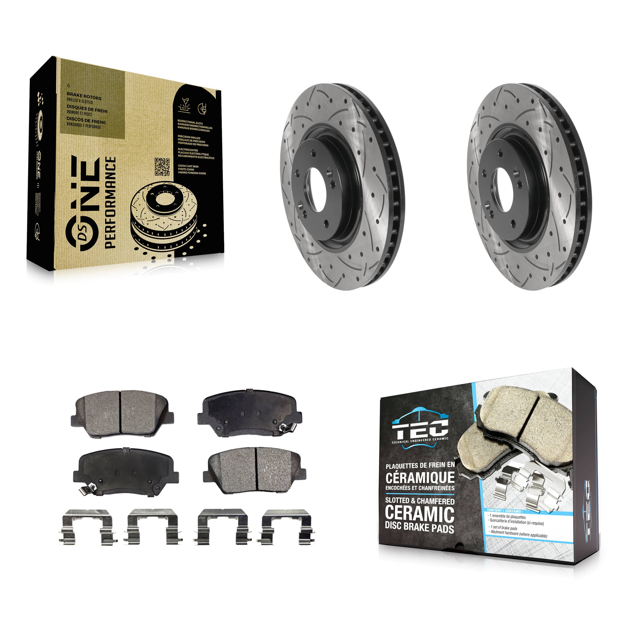 Transit Auto - KDT-100794 - Front Disc Brake Kits