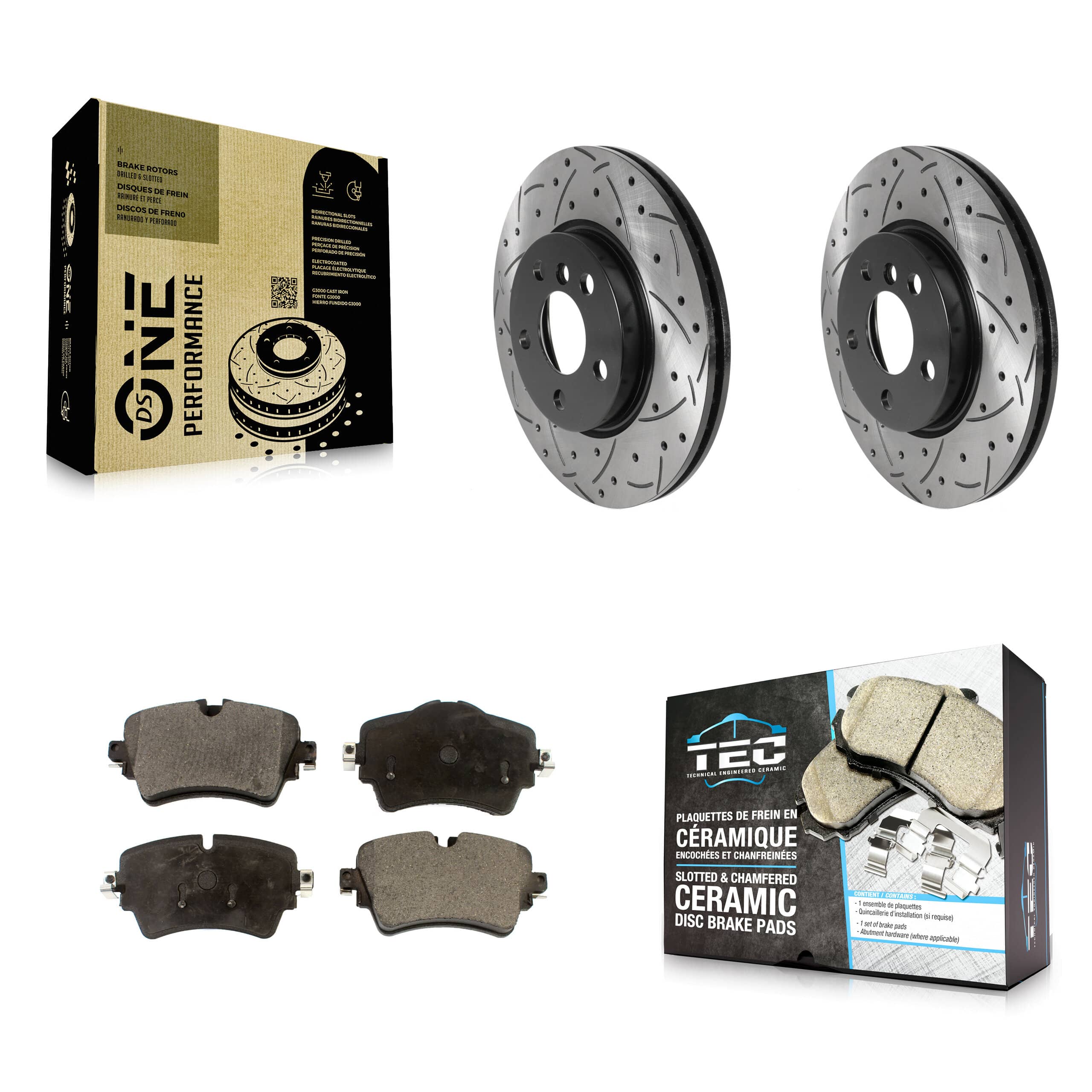 Transit Auto - KDT-100804 - Front Disc Brake Kits