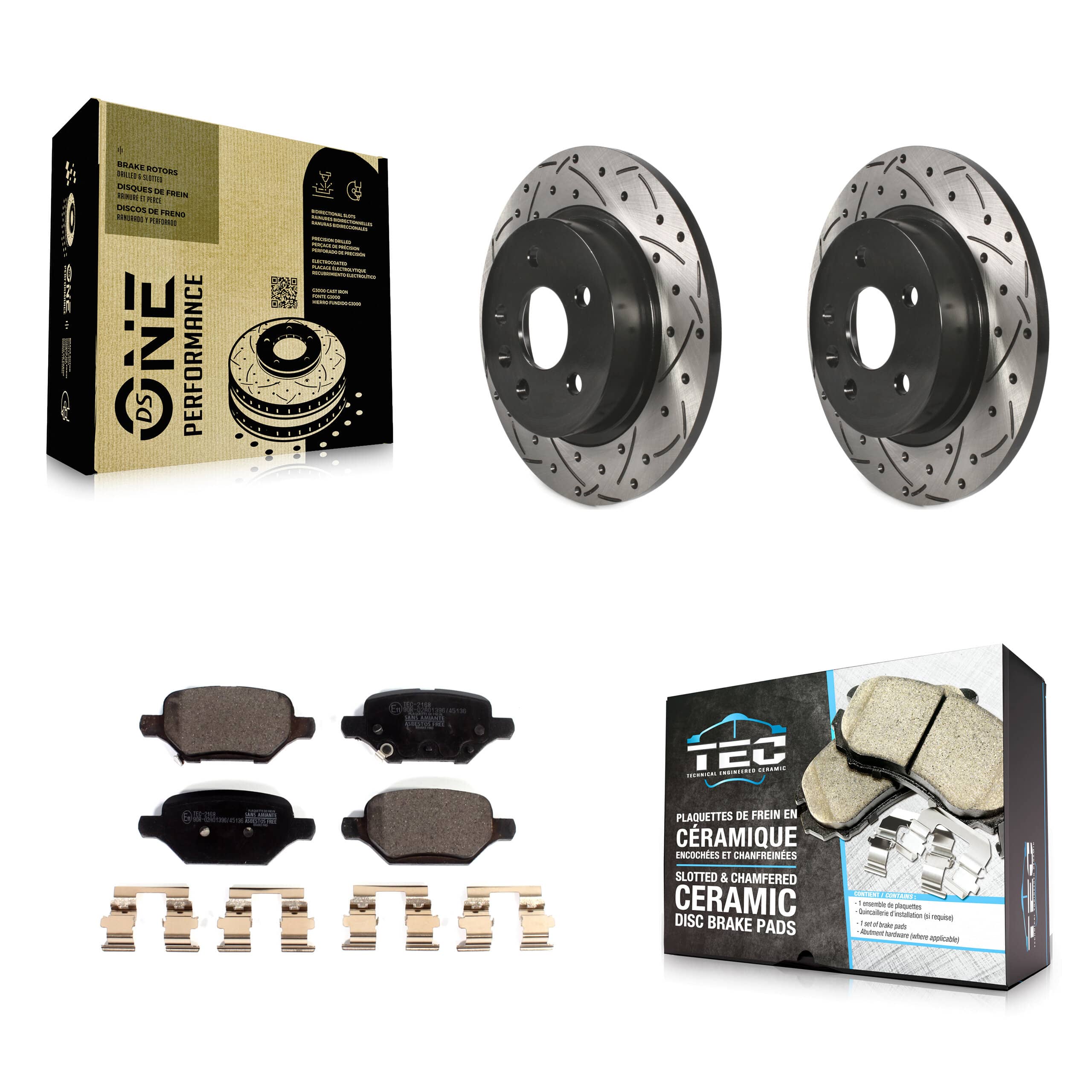 Transit Auto - KDT-100904 - Rear Disc Brake Kits