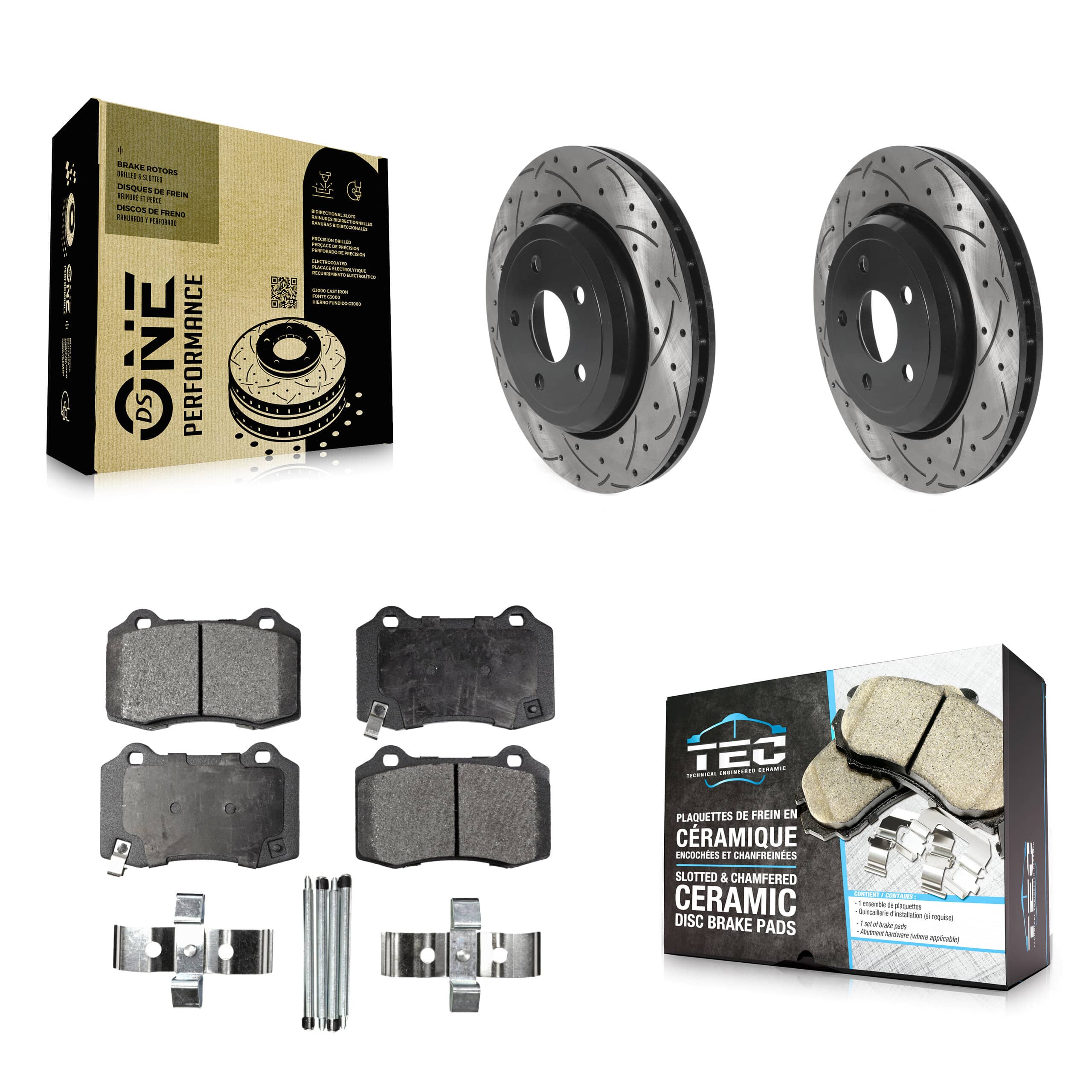 Transit Auto - KDT-100916 - Rear Disc Brake Kits