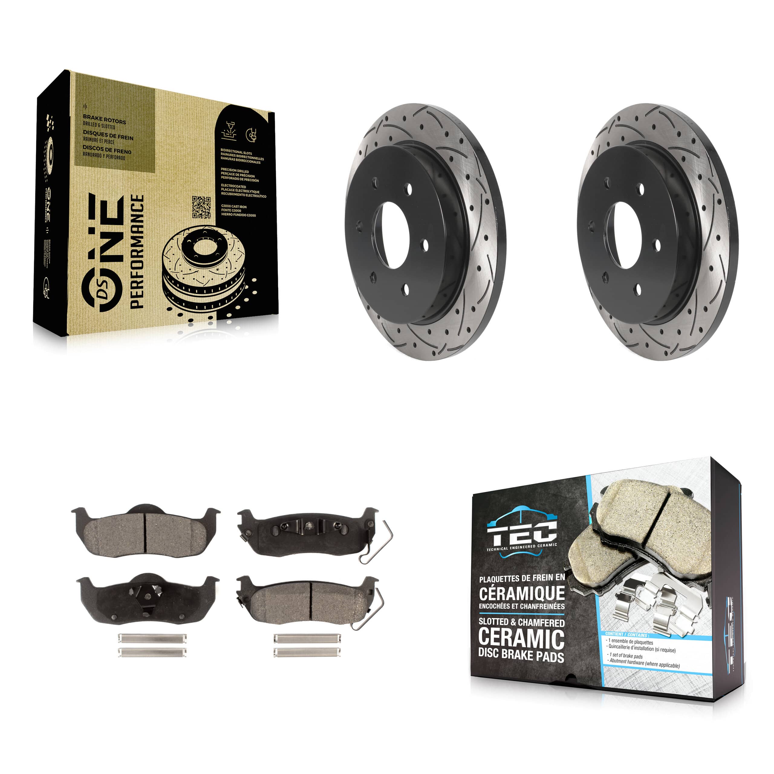 Transit Auto - KDT-100922 - Rear Disc Brake Kits