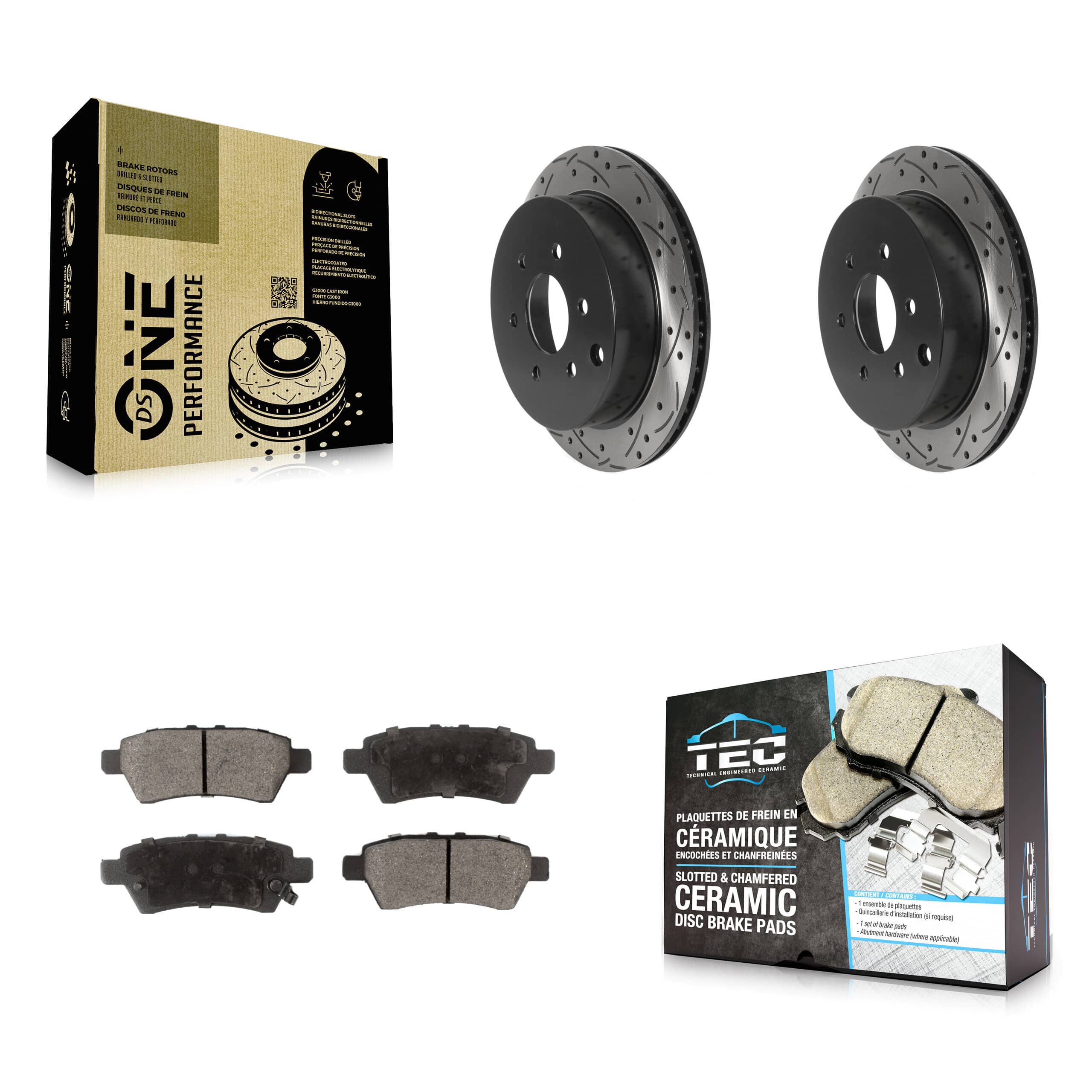 Transit Auto - KDT-100926 - Rear Disc Brake Kits