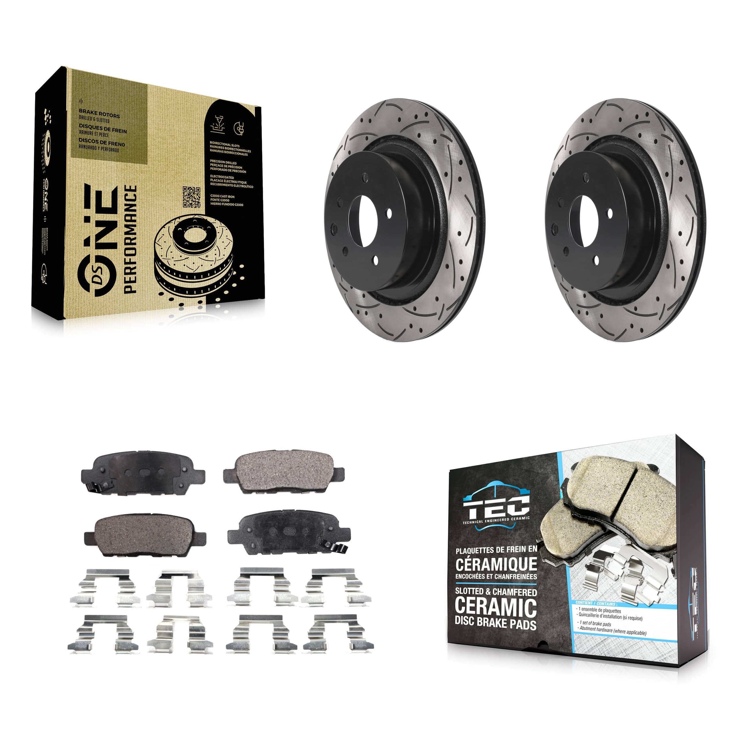 Transit Auto - KDT-100931 - Rear Disc Brake Kits