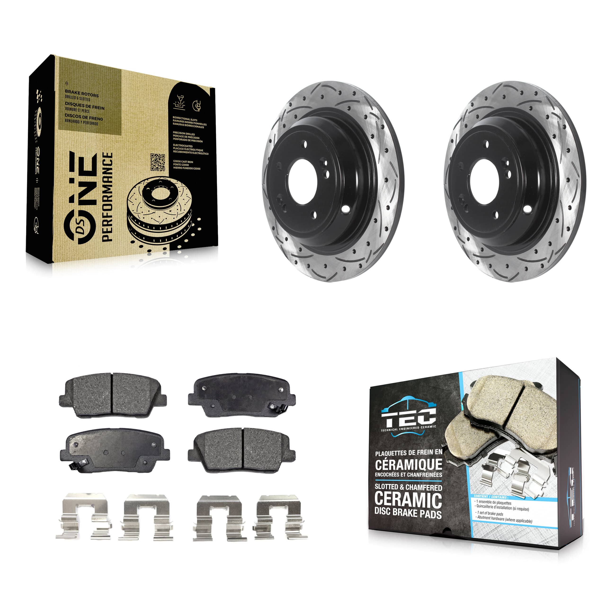 Transit Auto - KDT-100935 - Rear Disc Brake Kits