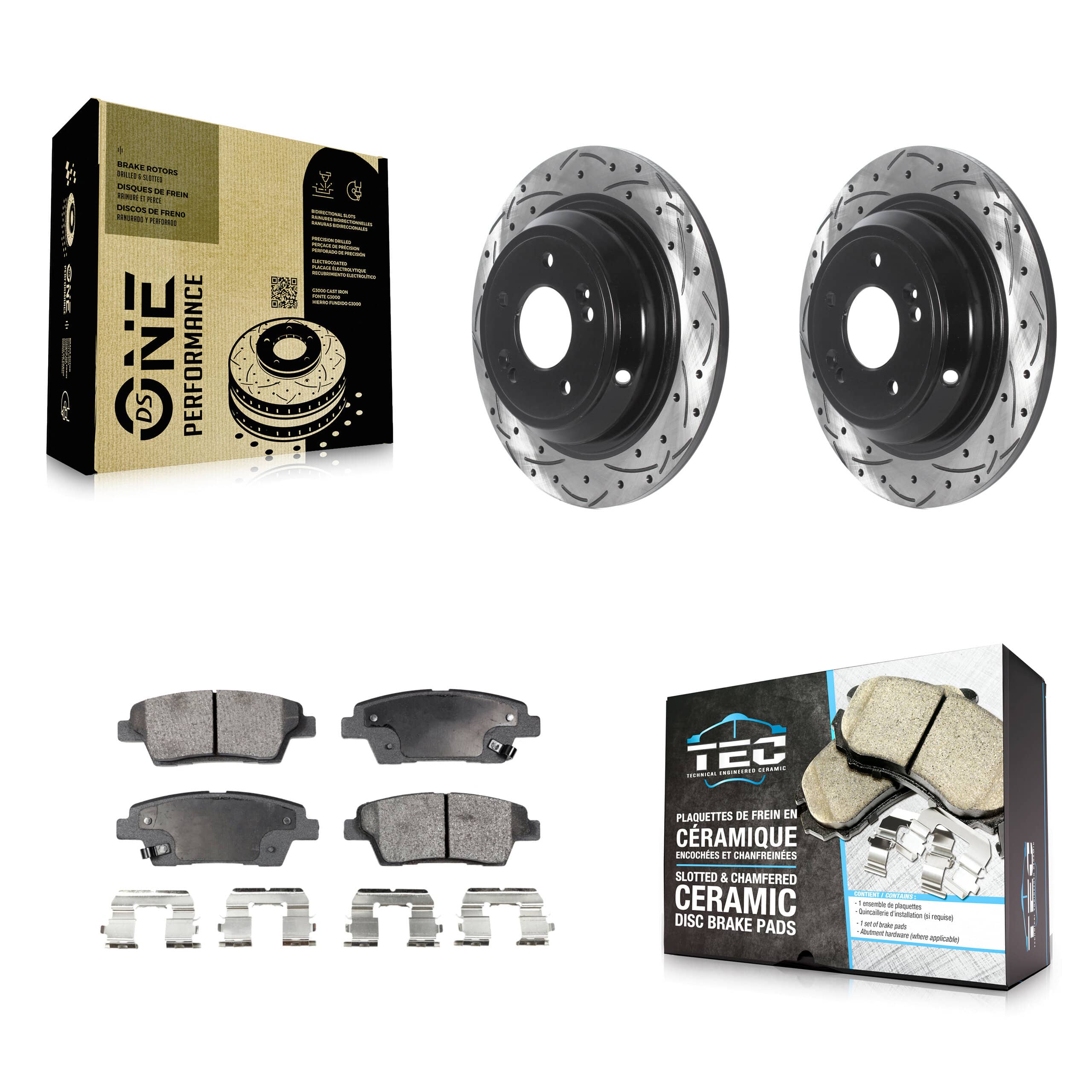 Transit Auto - KDT-100936 - Rear Disc Brake Kits