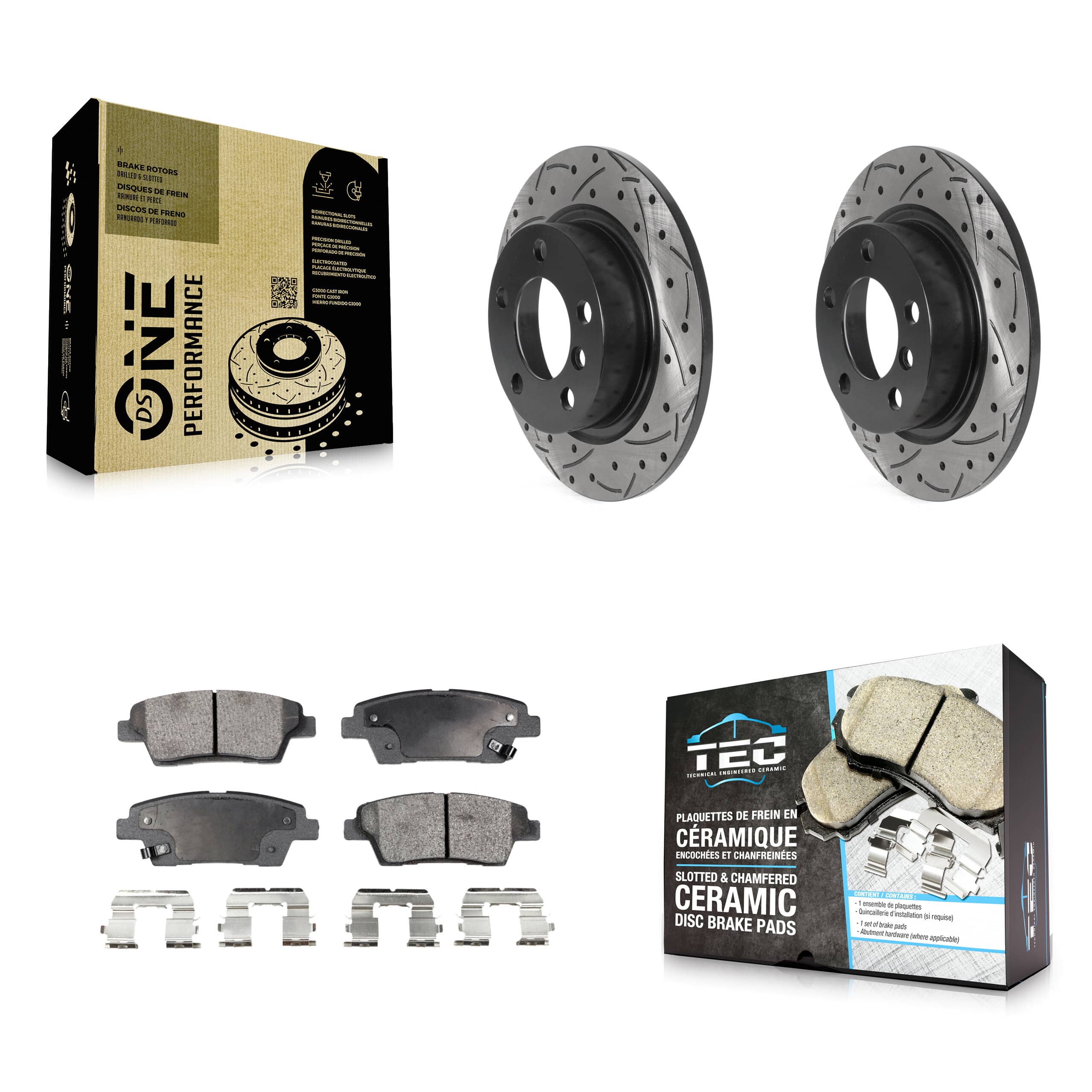 Transit Auto - KDT-100944 - Rear Disc Brake Kits