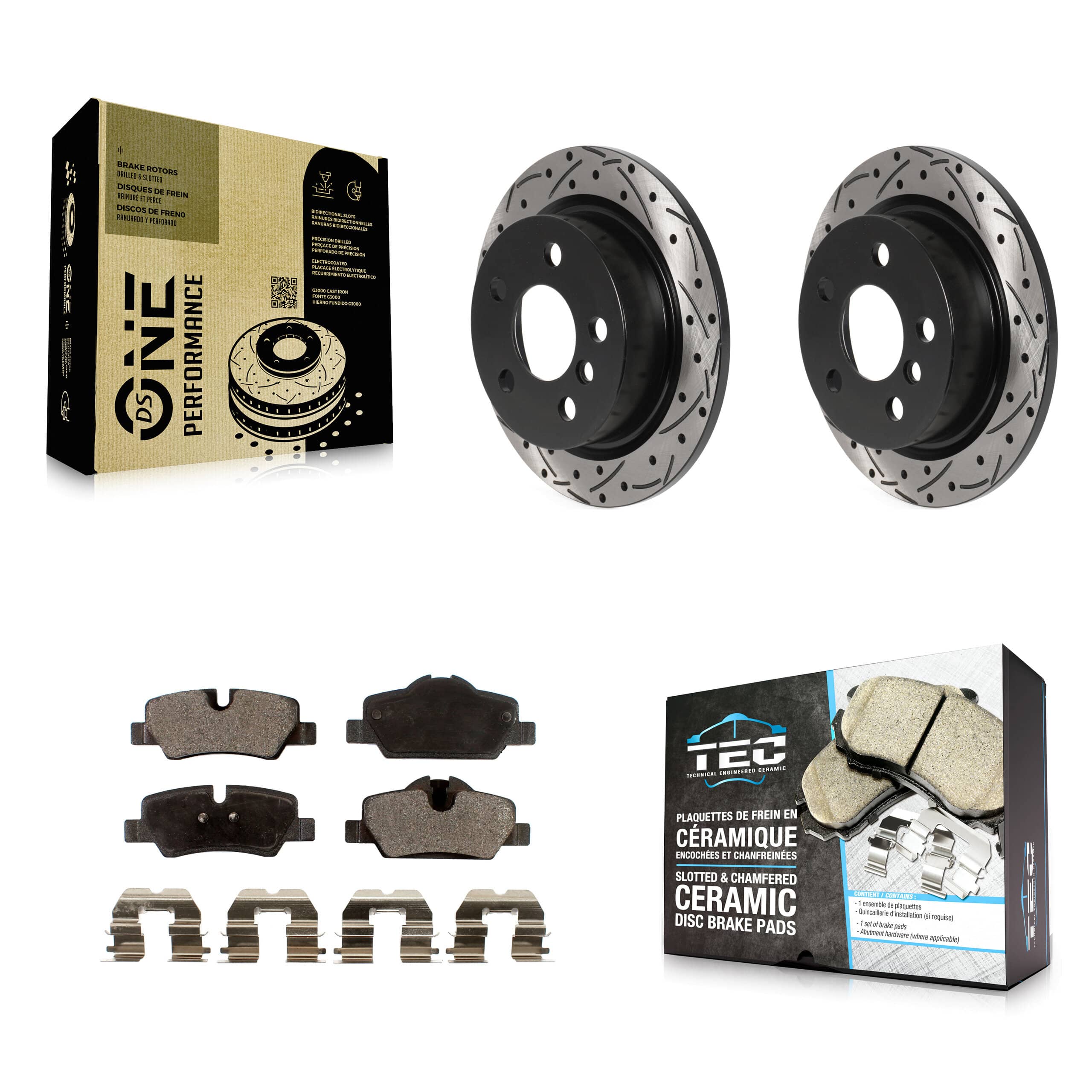 Transit Auto - KDT-100960 - Rear Disc Brake Kits