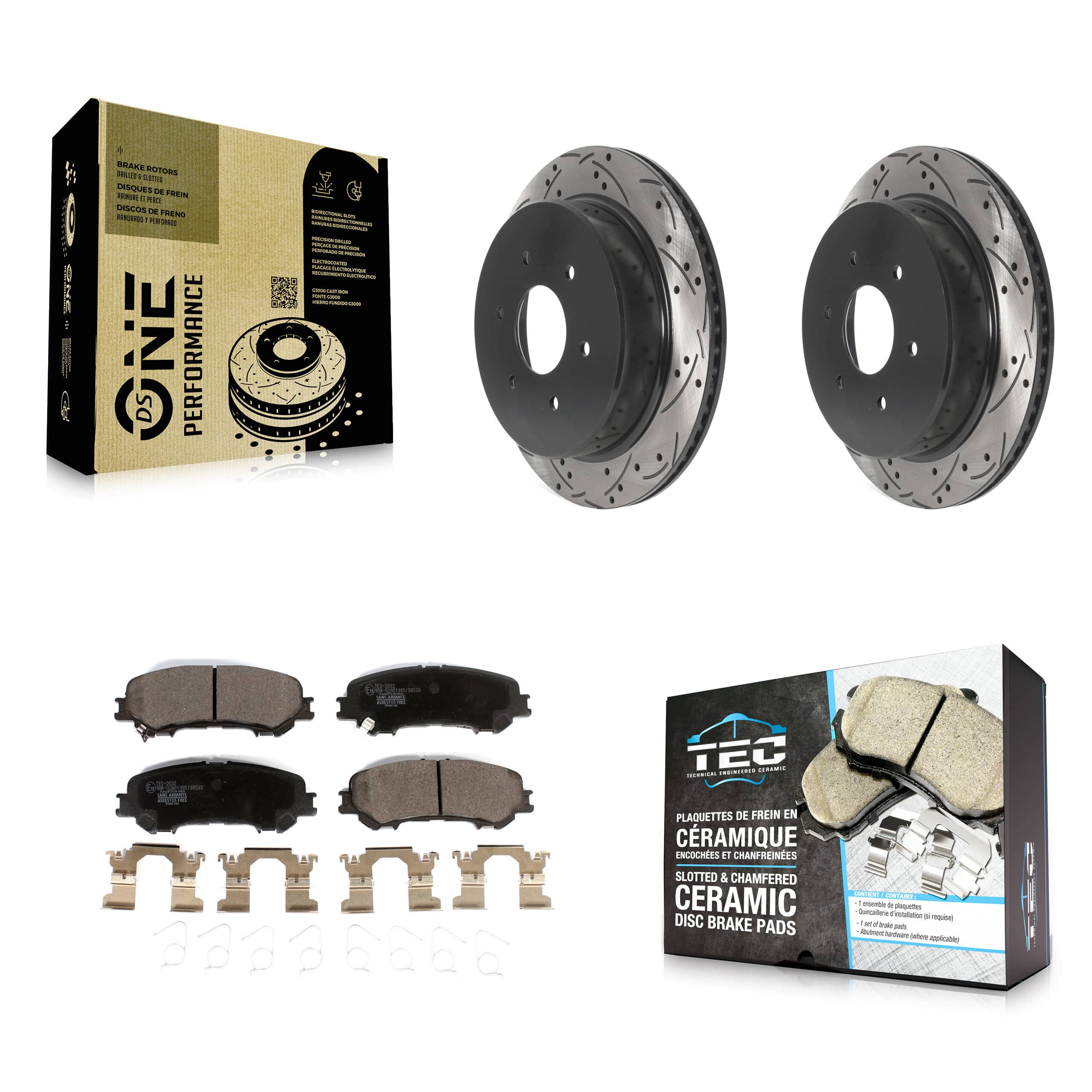 Transit Auto - KDT-100962 - Rear Disc Brake Kits