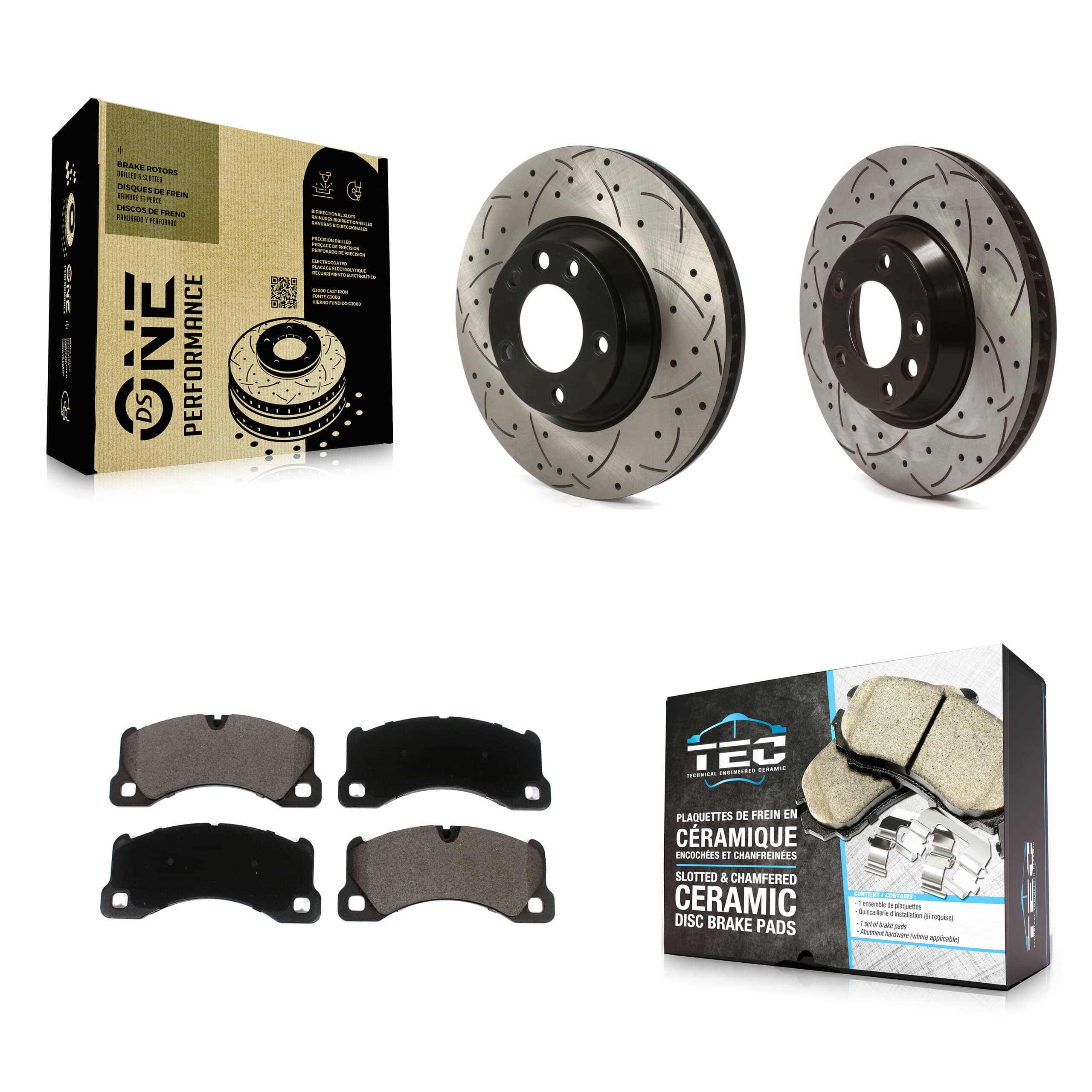 Transit Auto - KDT-101020 - Front Disc Brake Kits