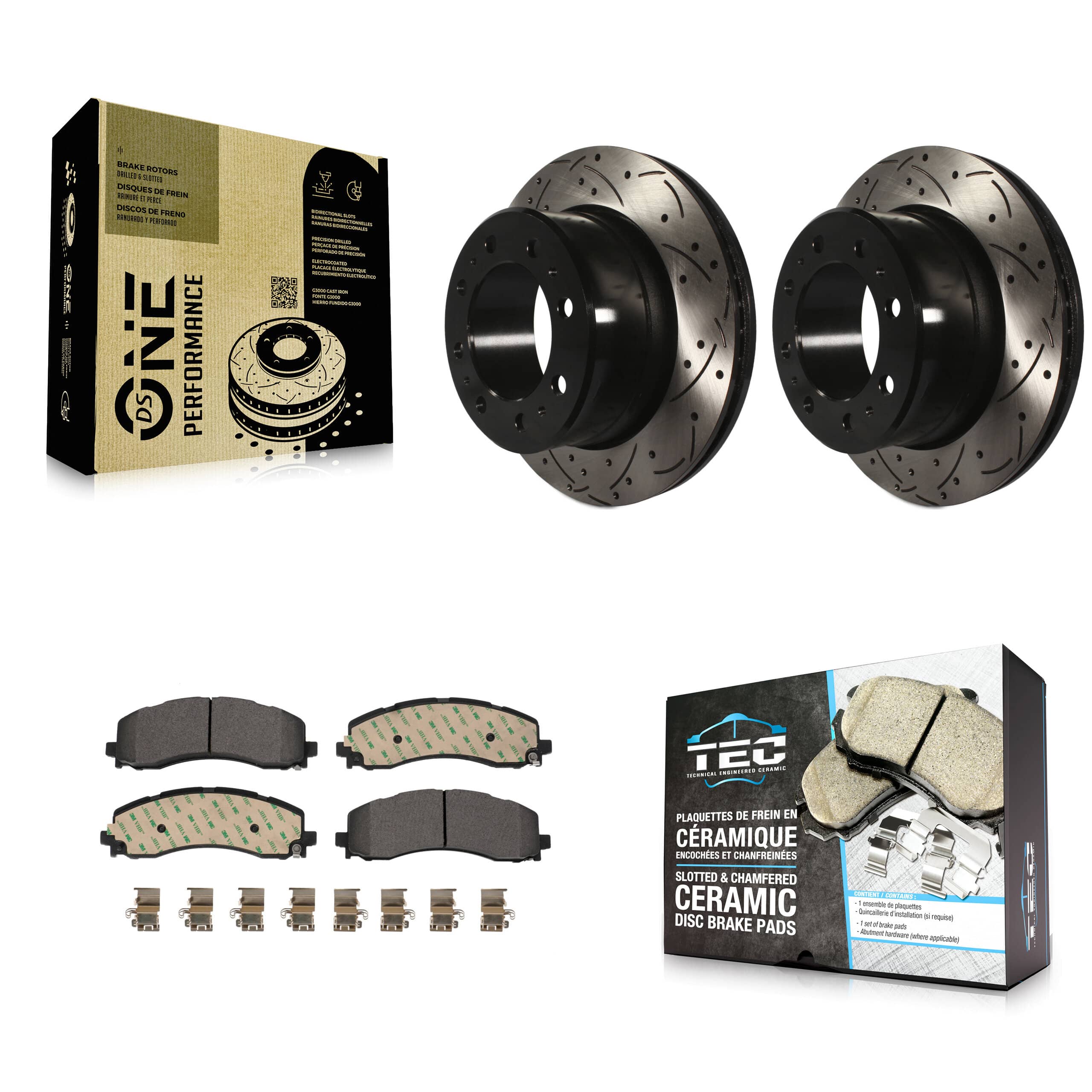 Transit Auto - KDT-101092 - Rear Disc Brake Kits