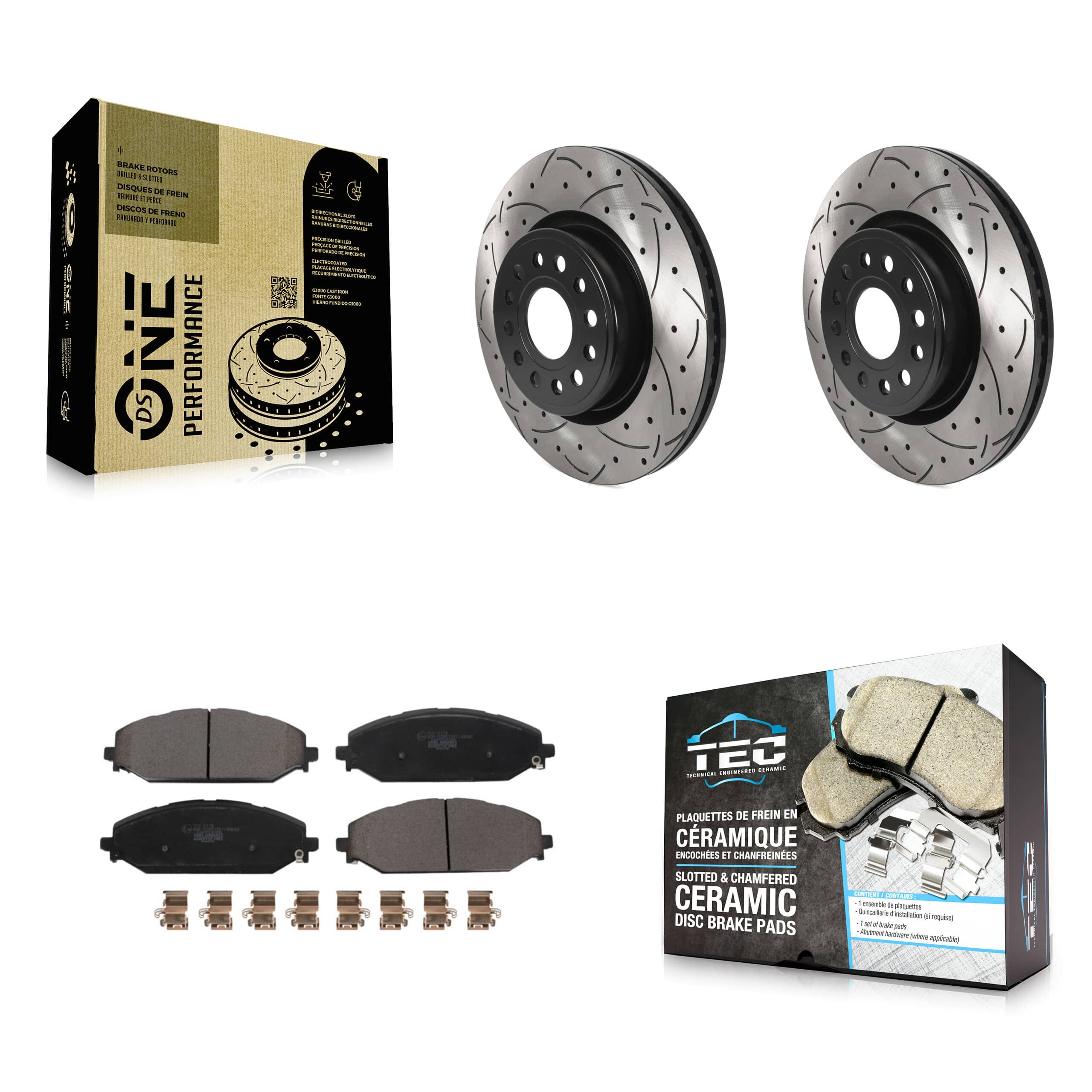 Transit Auto - KDT-101095 - Front Disc Brake Kits