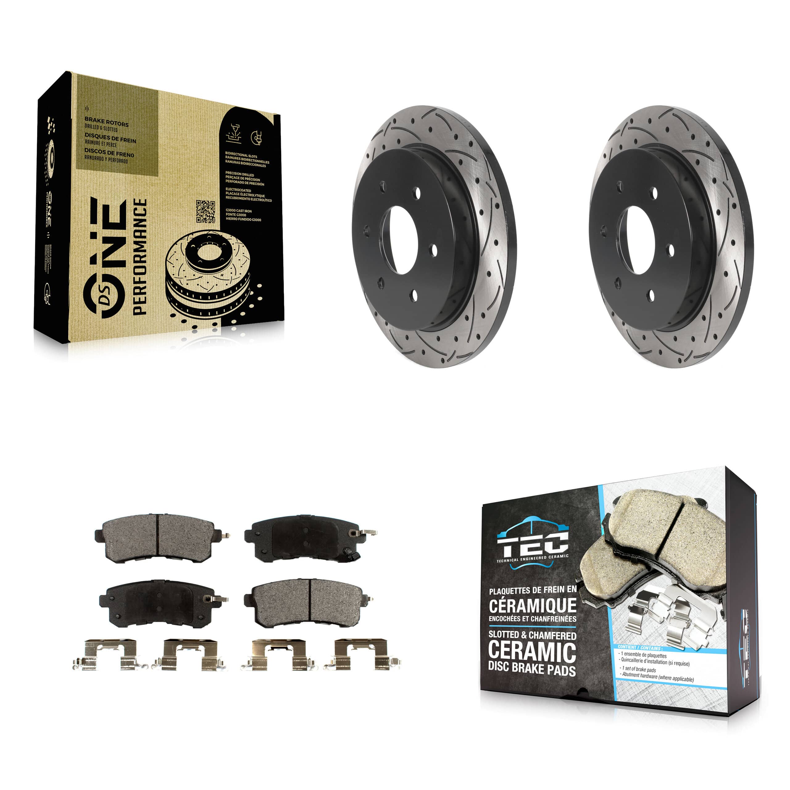 Transit Auto - KDT-101134 - Rear Disc Brake Kits