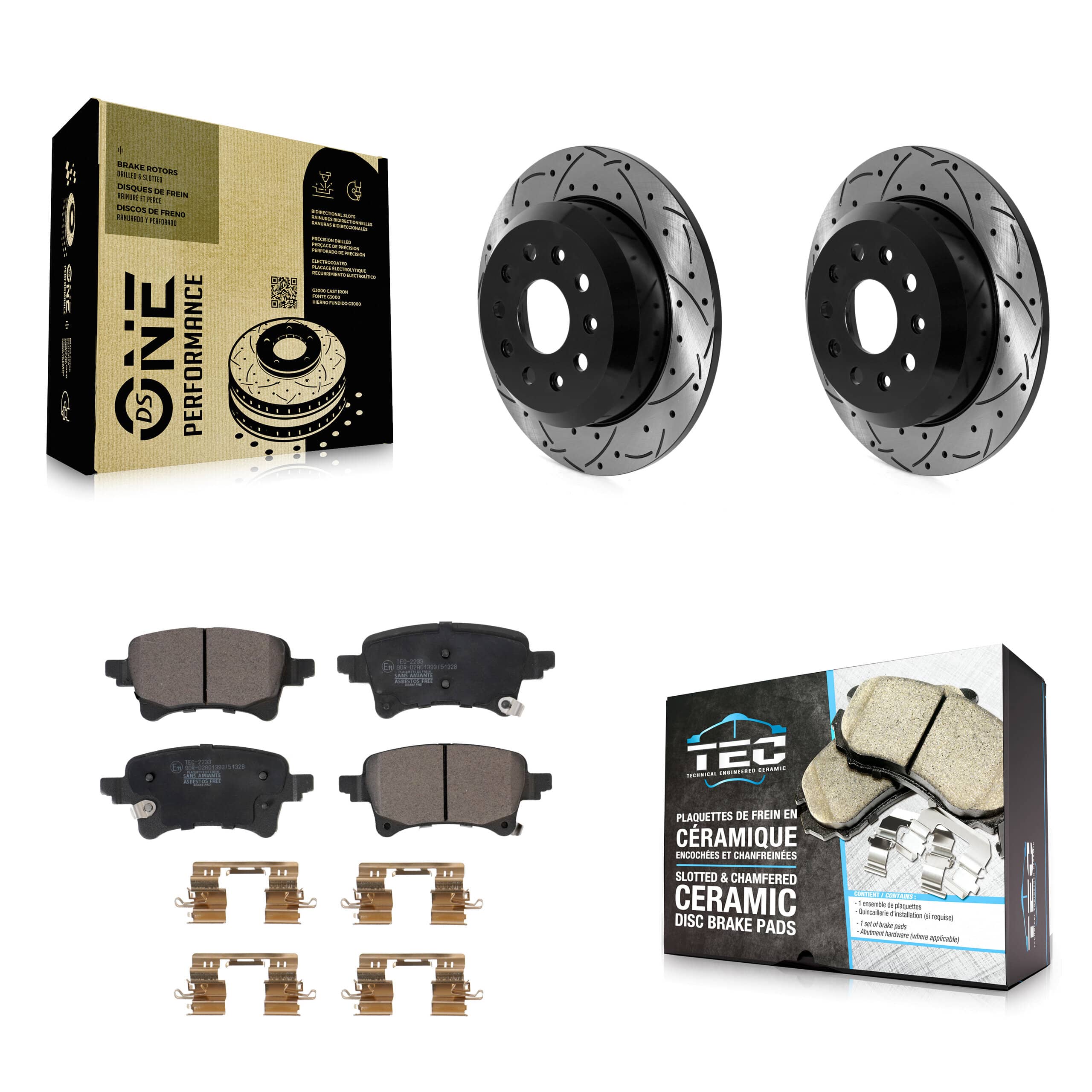 Transit Auto - KDT-101135 - Rear Disc Brake Kits