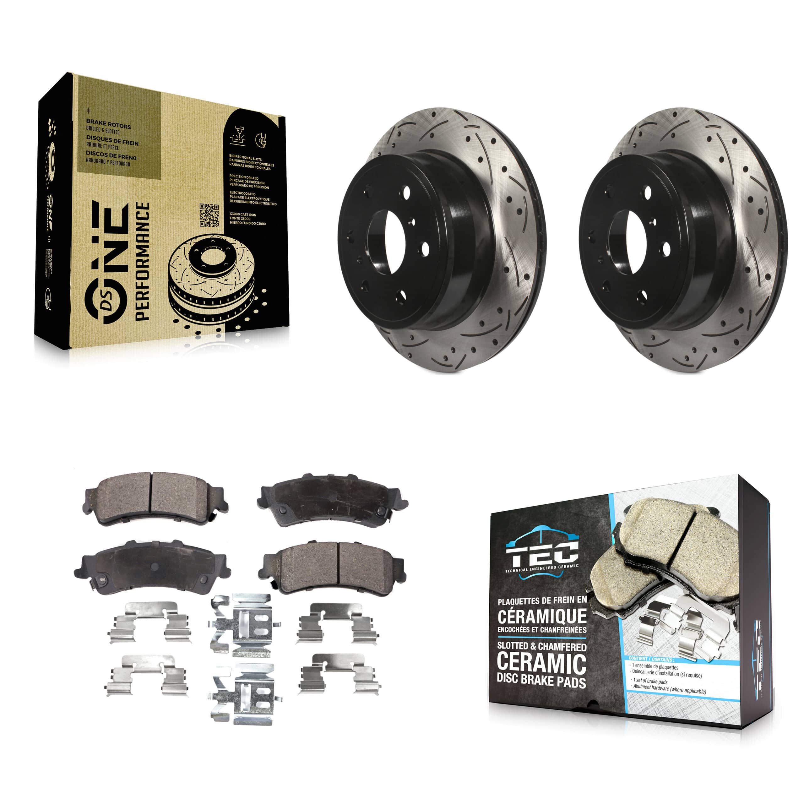 Transit Auto - KDT-101158 - Rear Disc Brake Kits