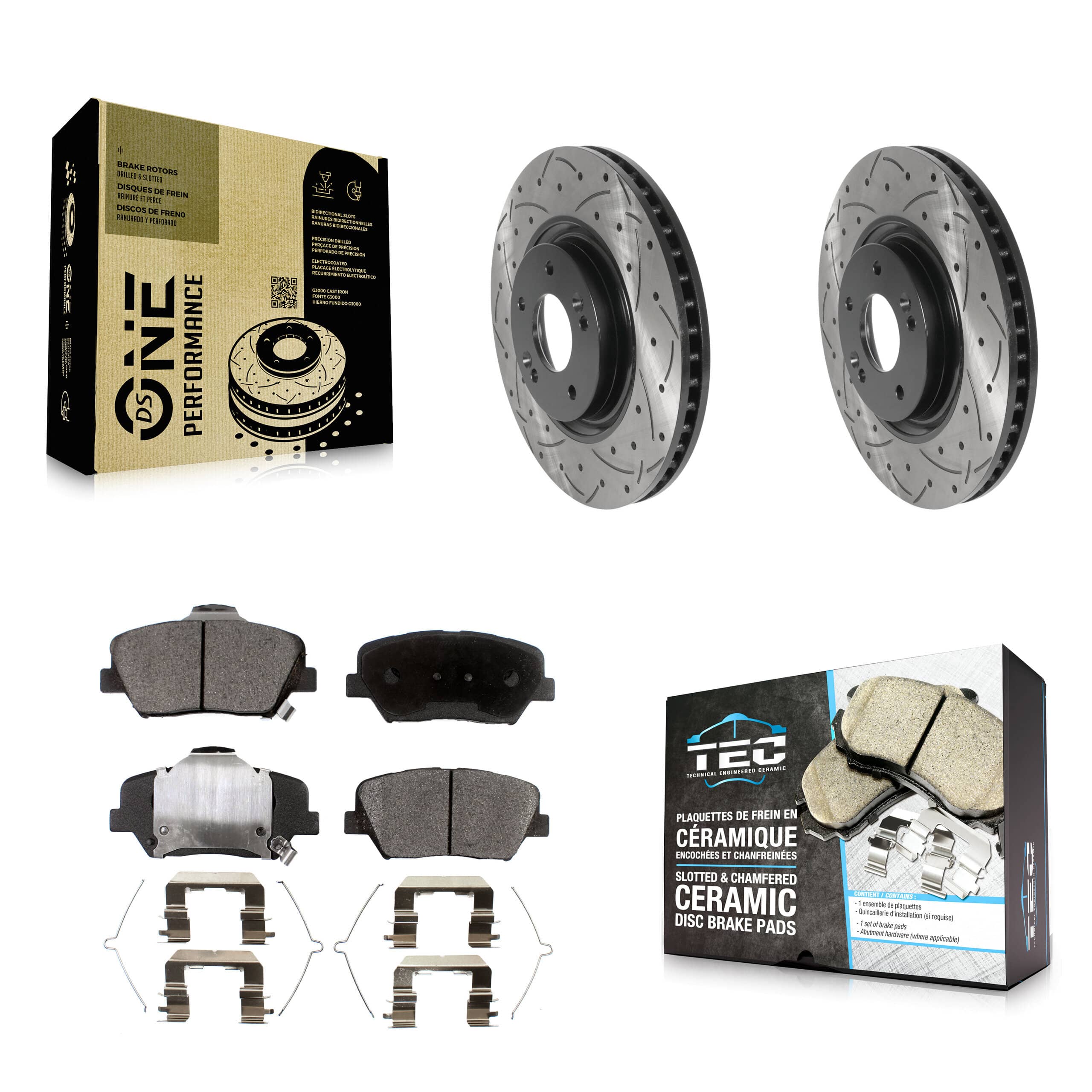 Transit Auto - KDT-101167 - Front Disc Brake Kits