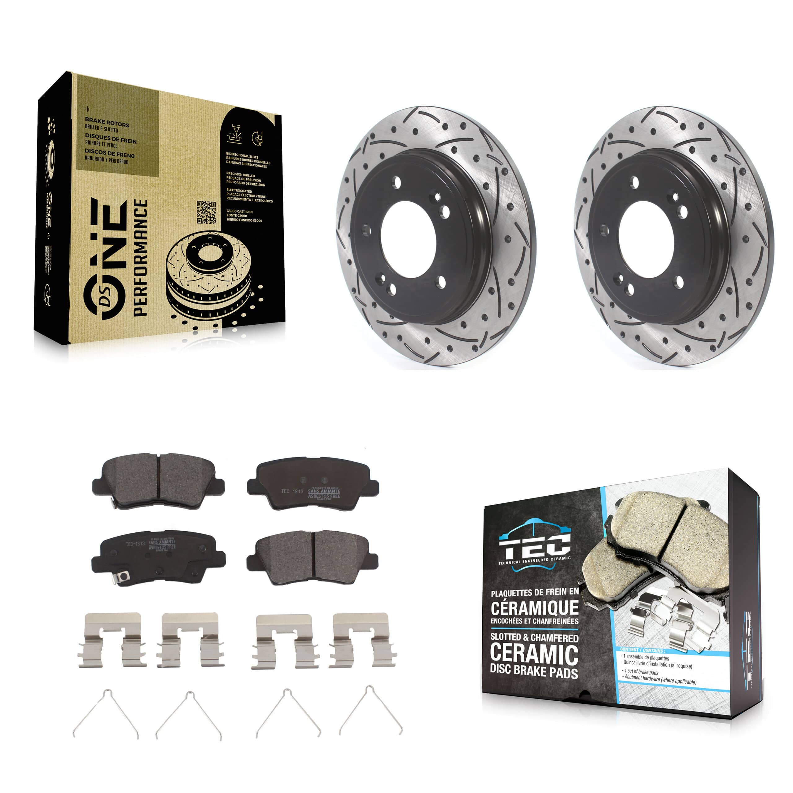 Transit Auto - KDT-101186 - Rear Disc Brake Kits