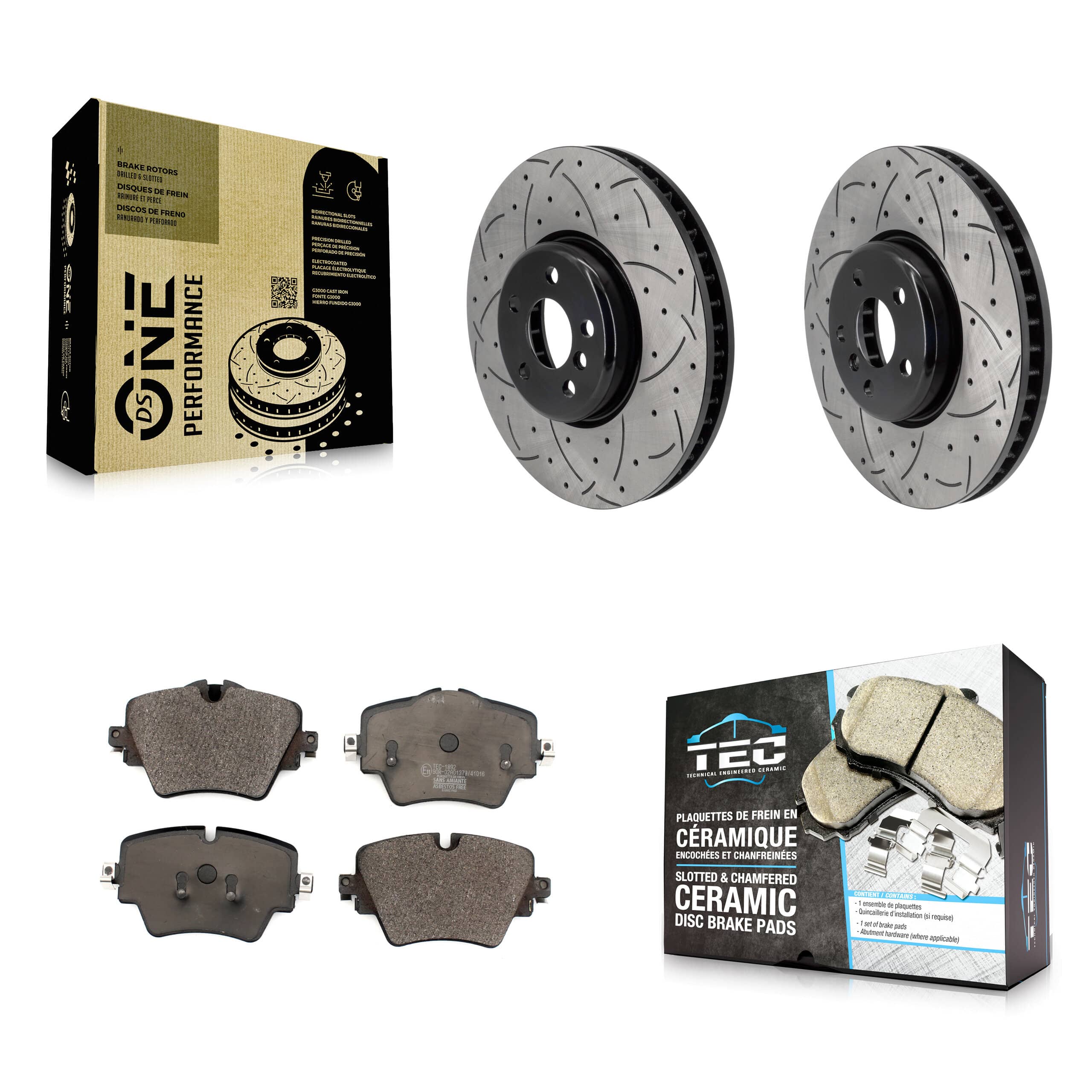 Transit Auto - KDT-101273 - Front Disc Brake Kits