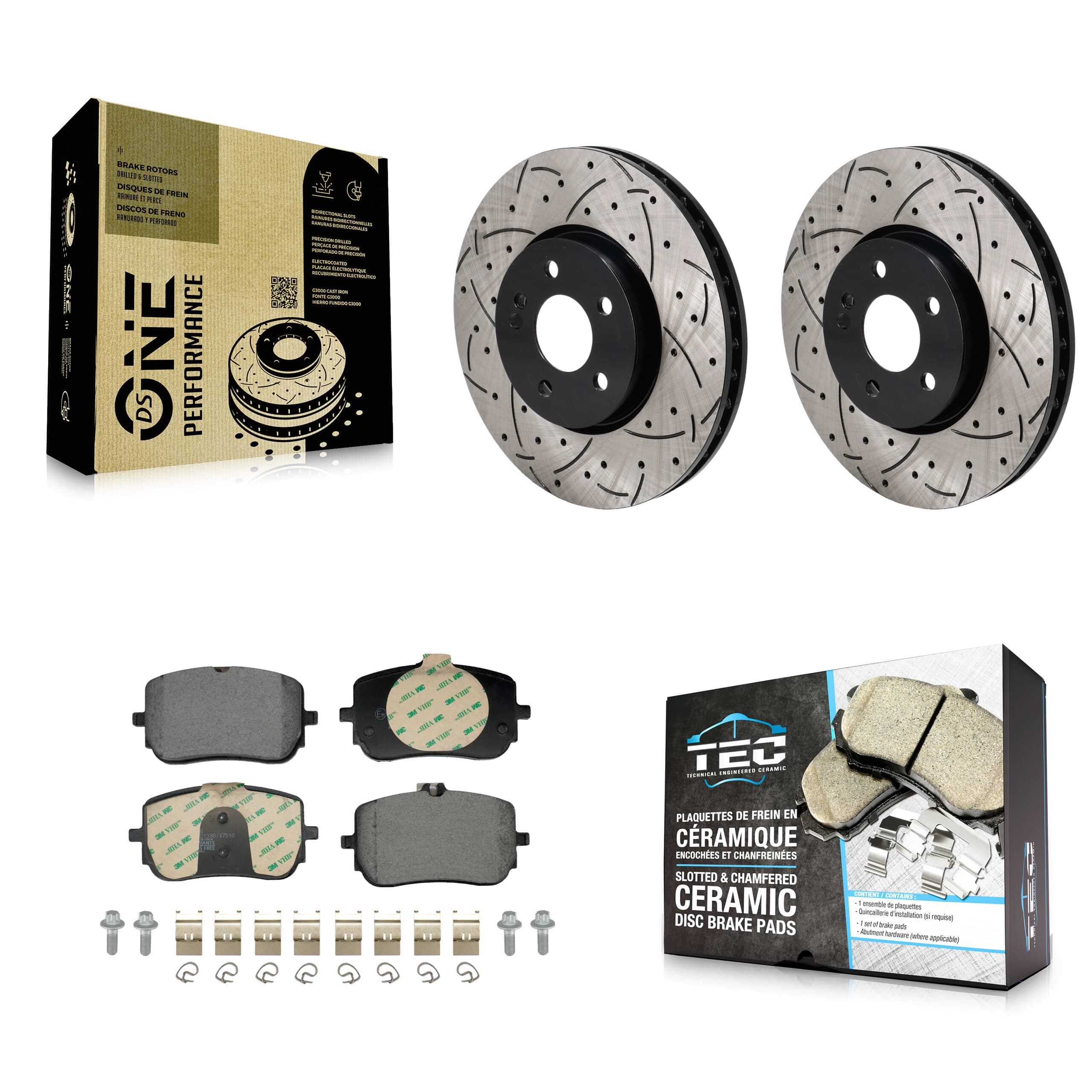 Transit Auto - KDT-101280 - Front Disc Brake Kits