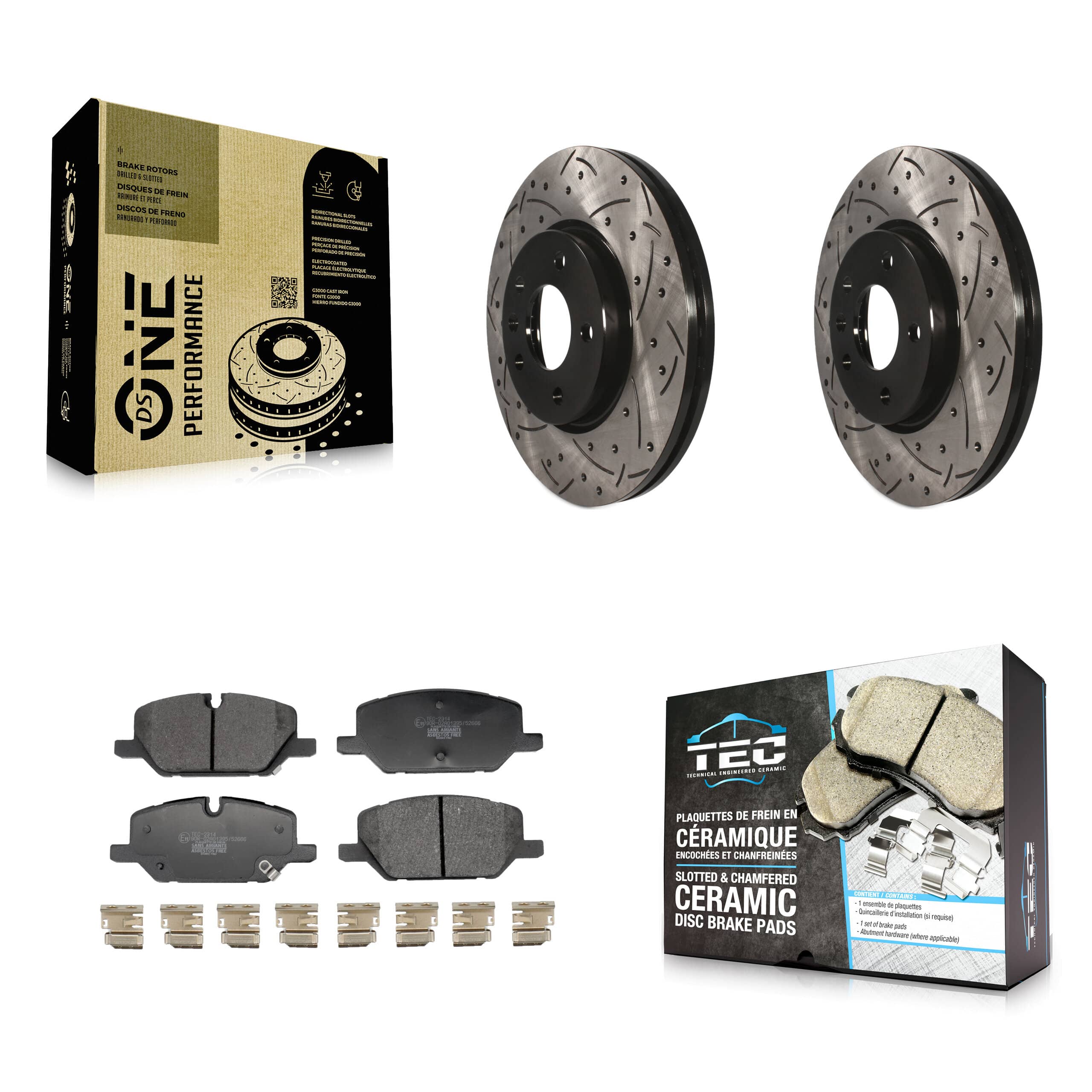 Transit Auto - KDT-101283 - Front Disc Brake Kits