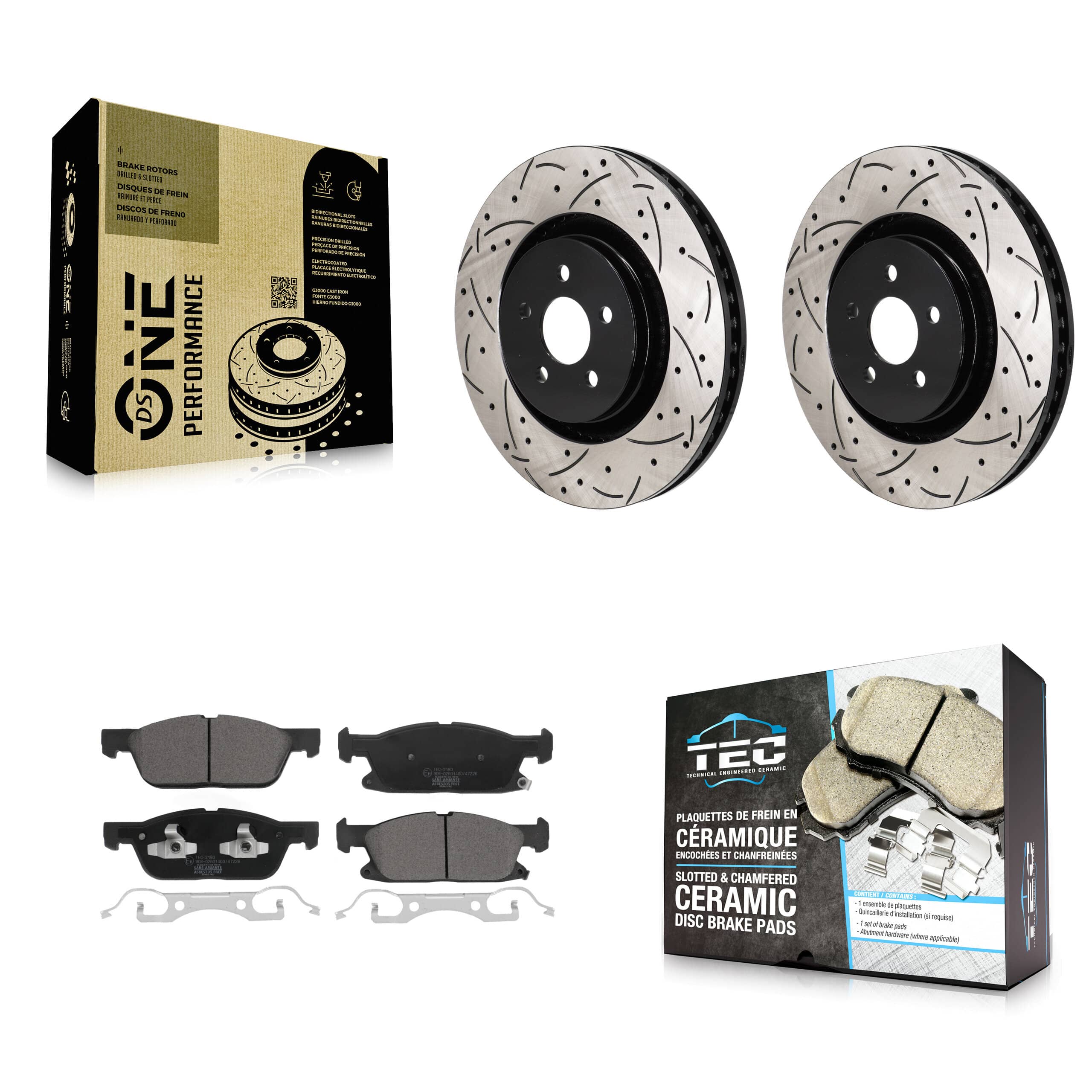 Transit Auto - KDT-101307 - Front Disc Brake Kits