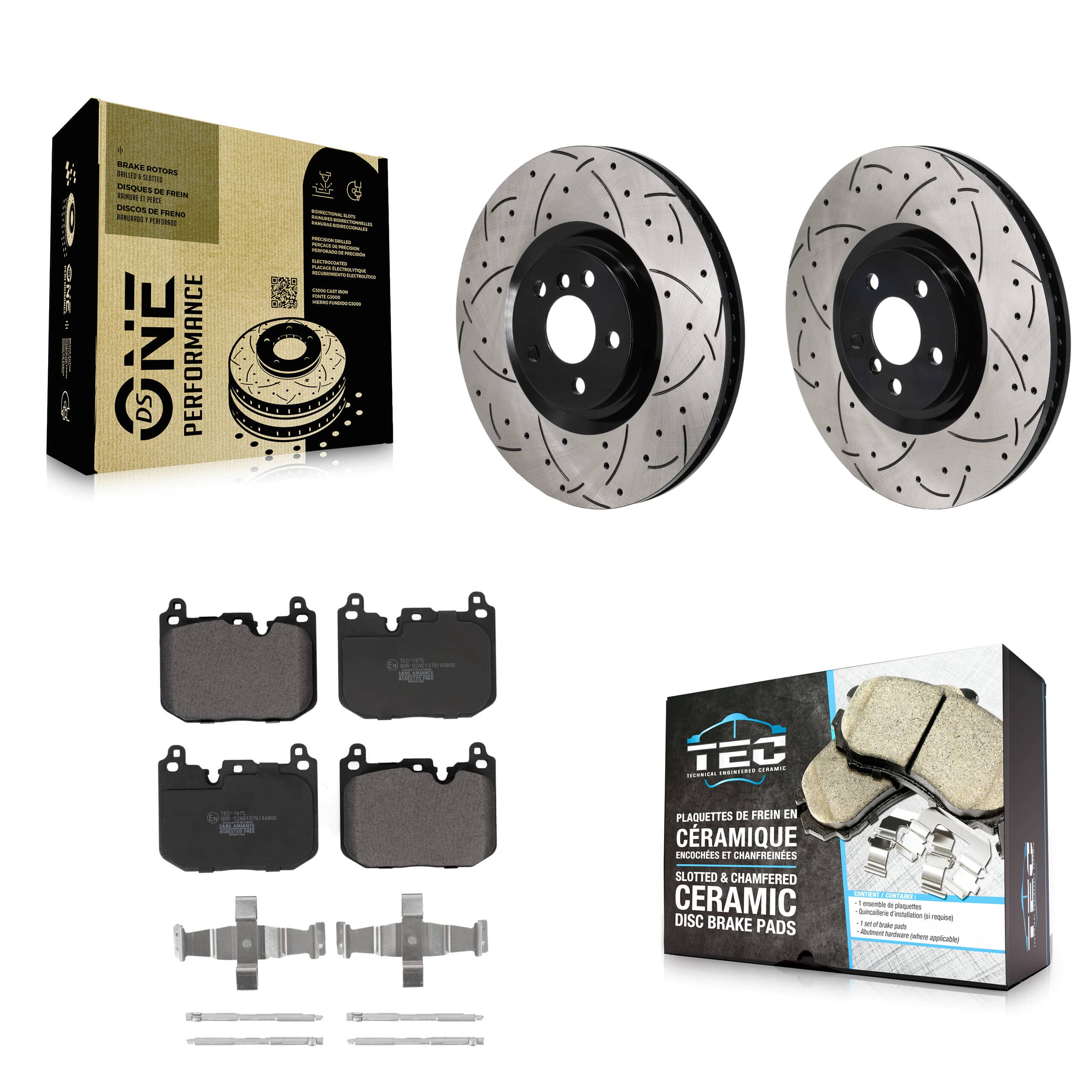 Transit Auto - KDT-101395 - Front Disc Brake Kits