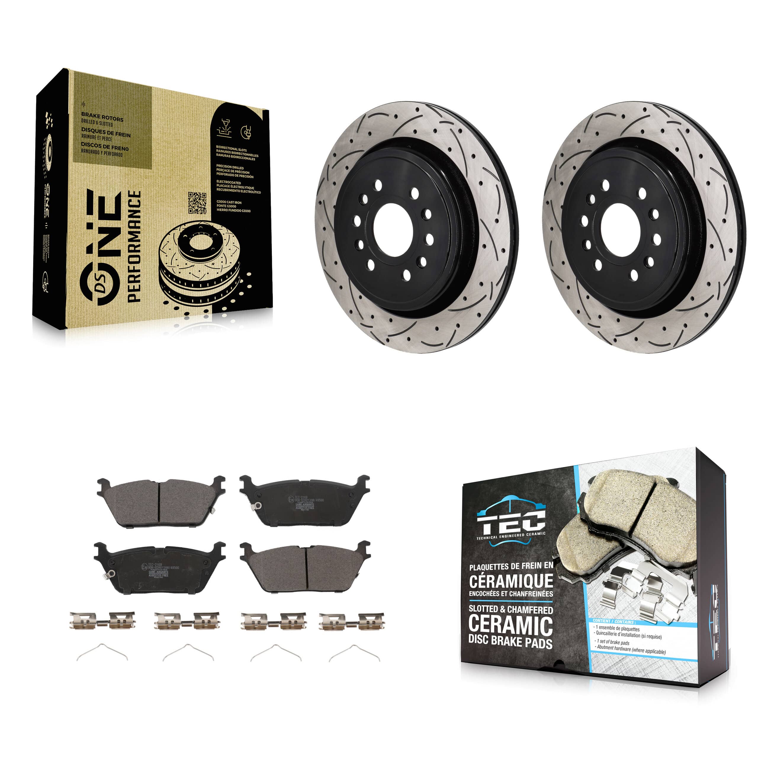 Transit Auto - KDT-101432 - Rear Disc Brake Kits