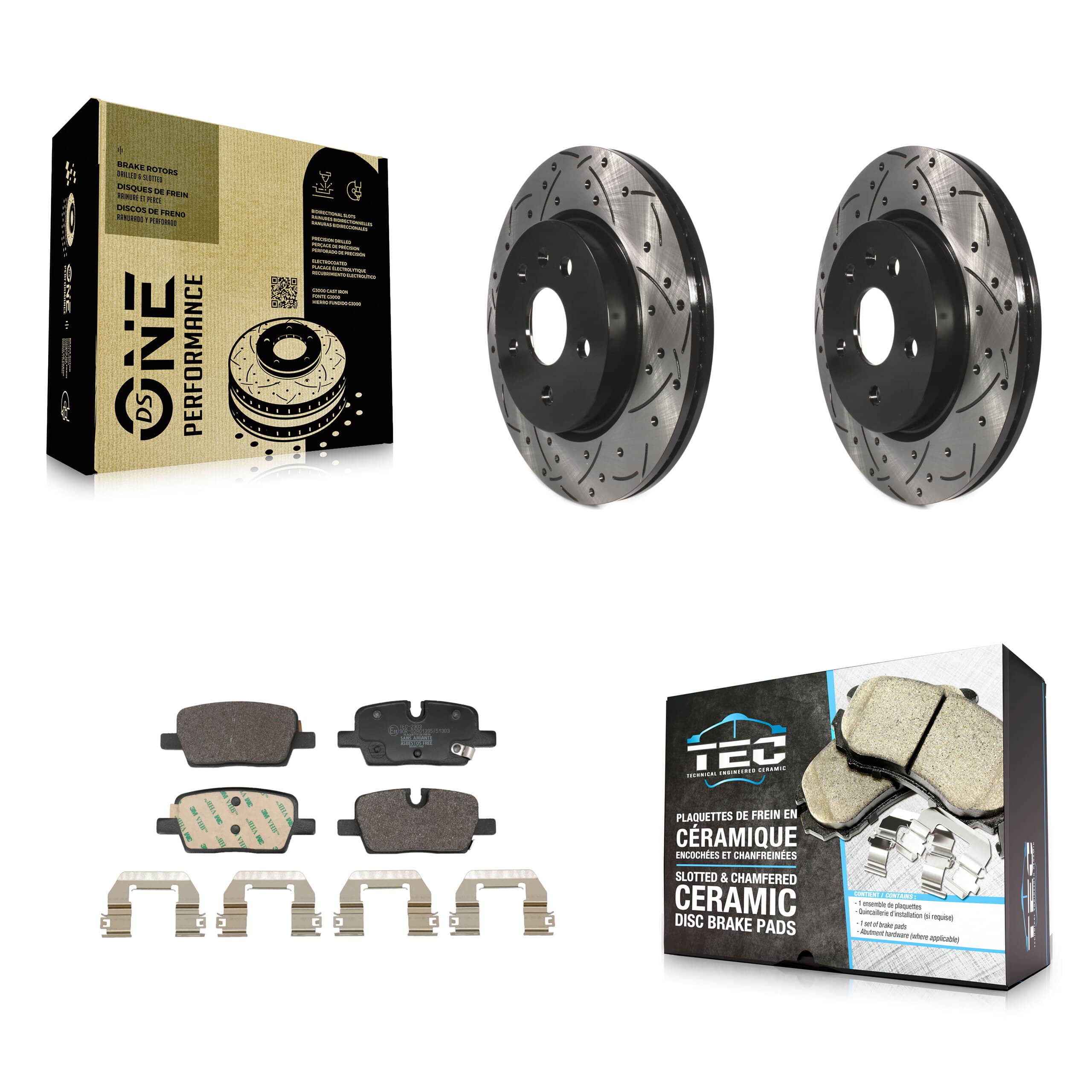 Transit Auto - KDT-101441 - Rear Disc Brake Kits