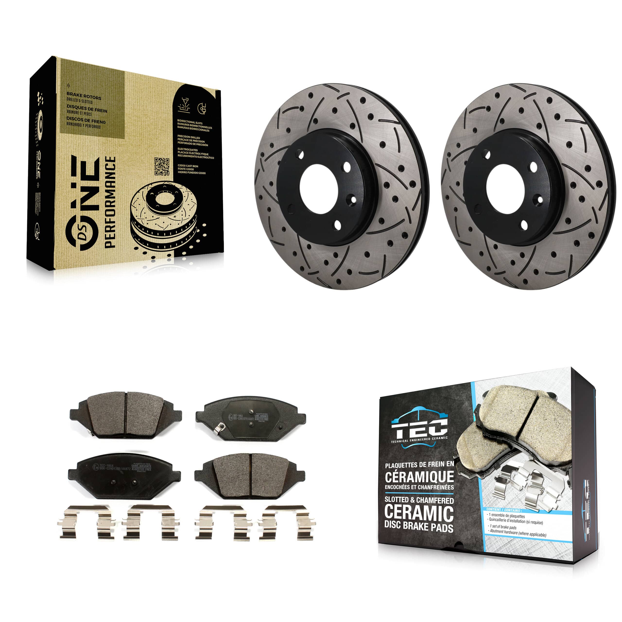 Transit Auto - KDT-101989 - Front Disc Brake Kits