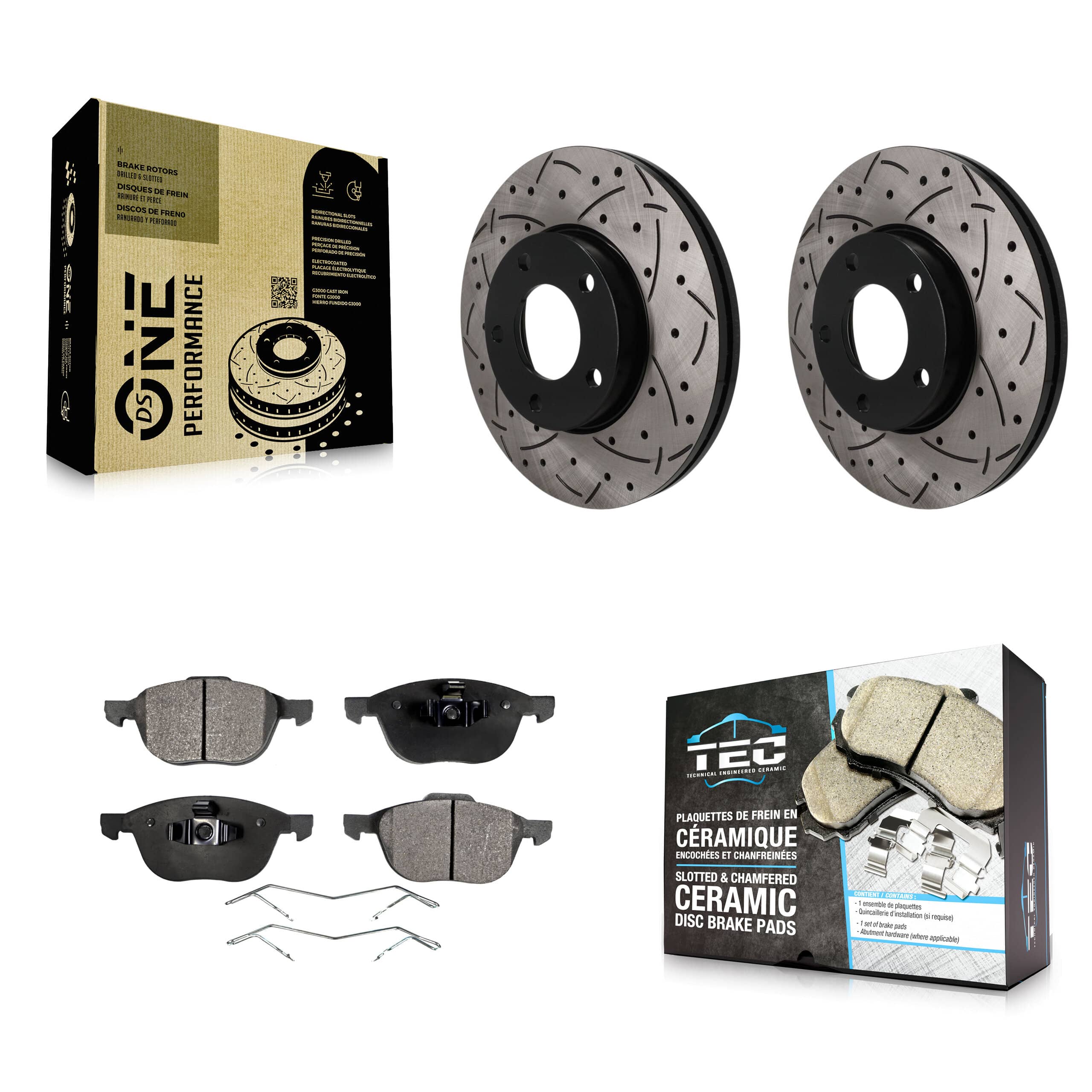 Transit Auto - KDT-101992 - Front Disc Brake Kits