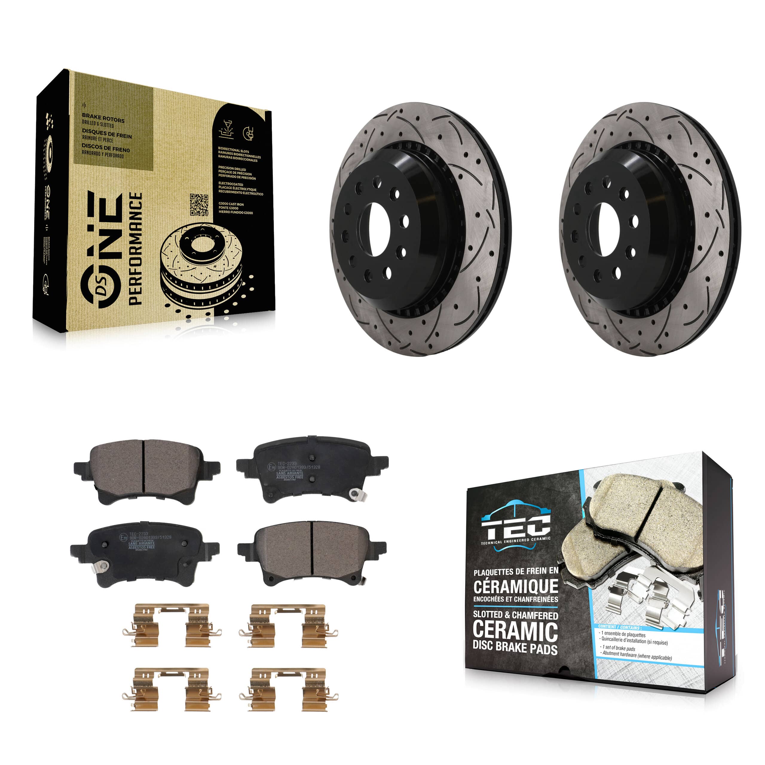 Transit Auto - KDT-102024 - Rear Disc Brake Kits