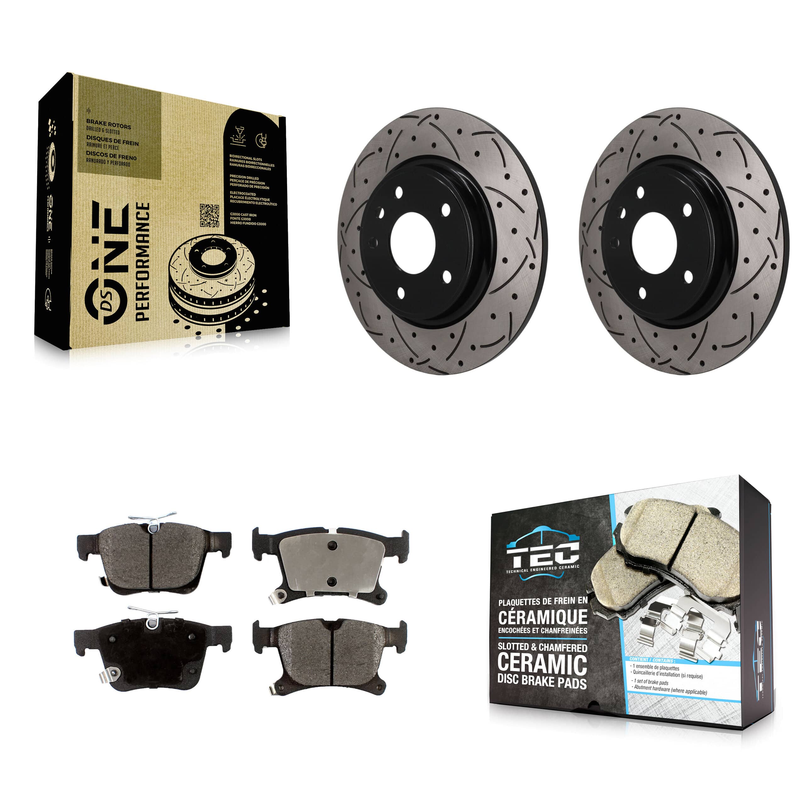 Transit Auto - KDT-102025 - Rear Disc Brake Kits