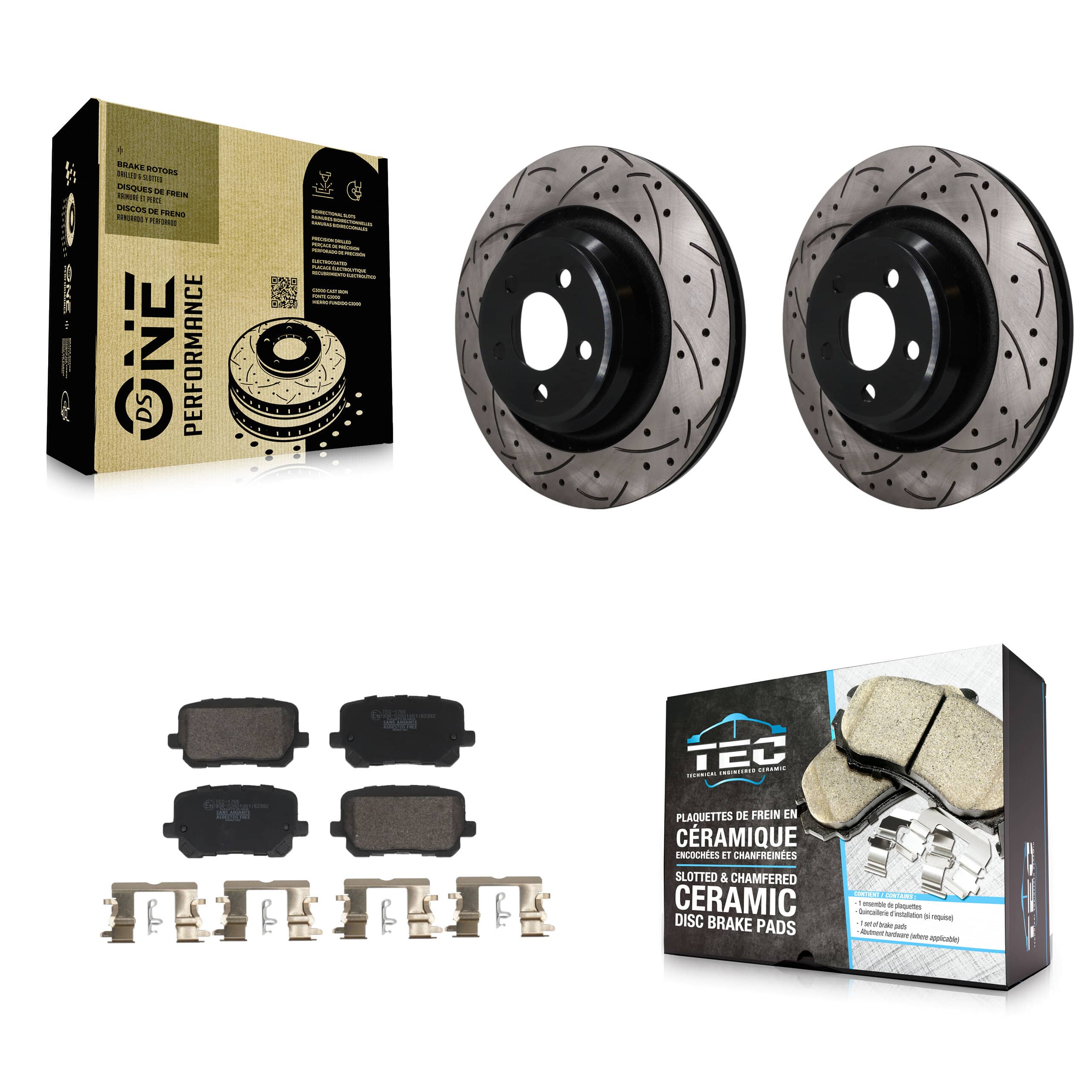 Transit Auto - KDT-102031 - Rear Disc Brake Kits