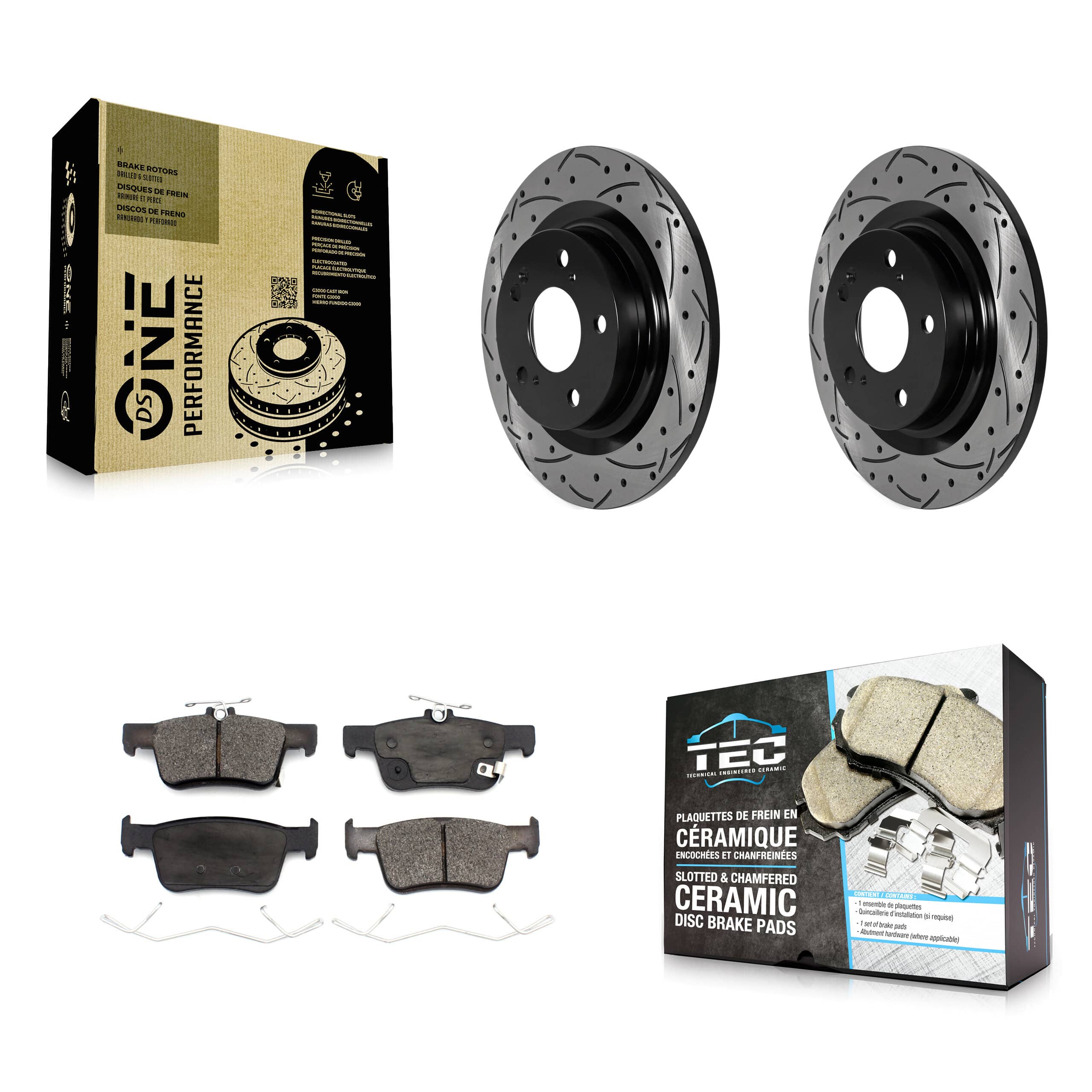 Transit Auto - KDT-102034 - Rear Disc Brake Kits