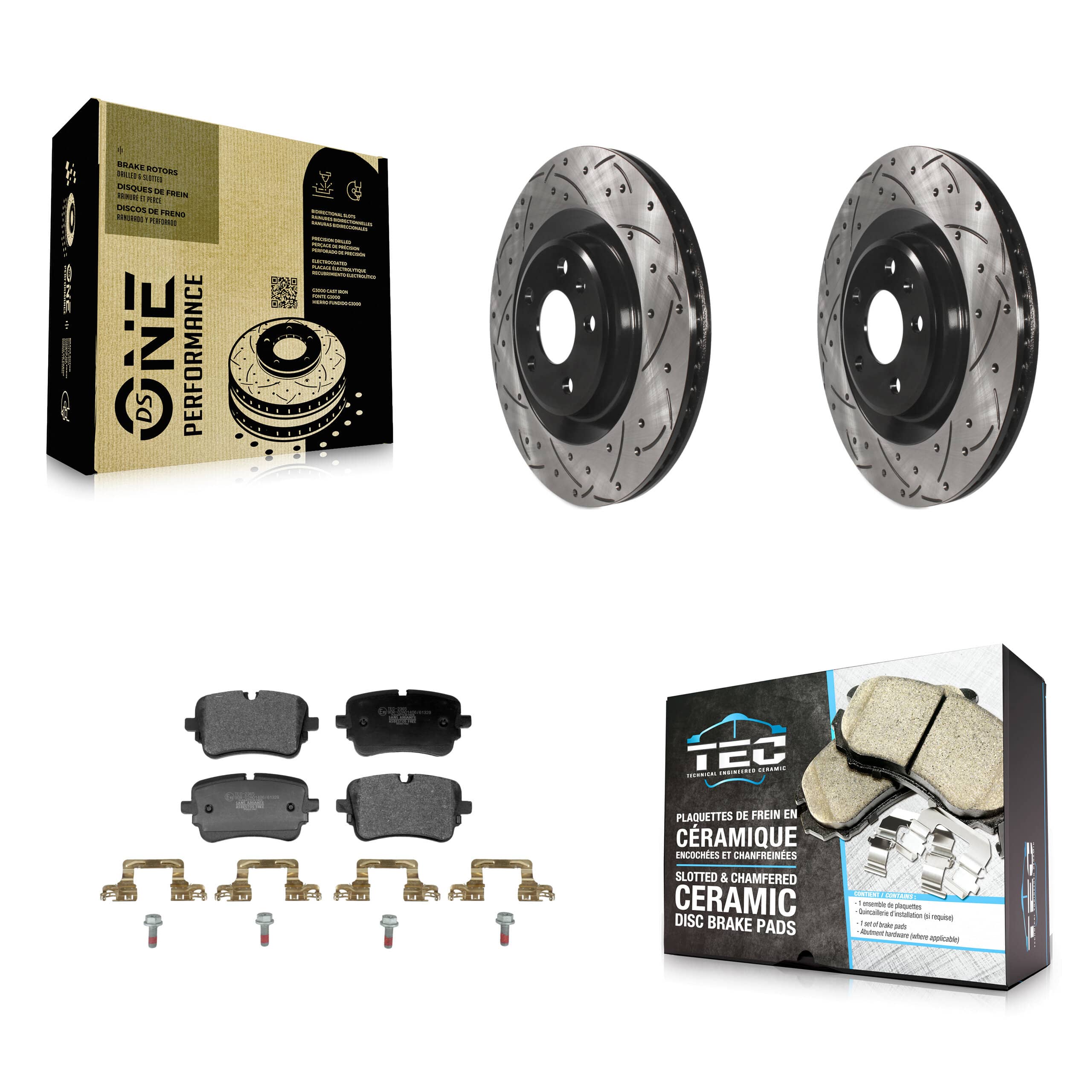 Transit Auto - KDT-102037 - Rear Disc Brake Kits