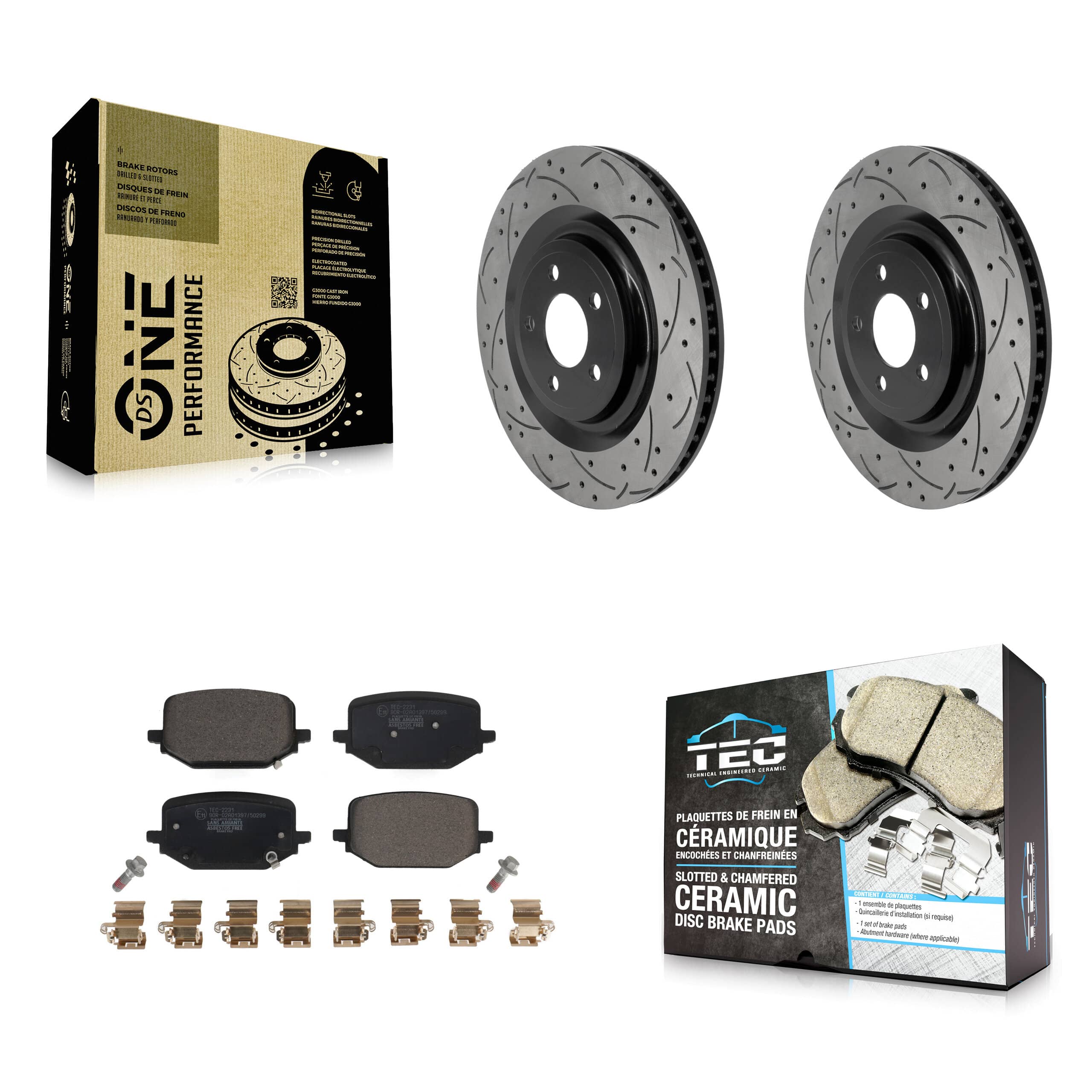 Transit Auto - KDT-102046 - Rear Disc Brake Kits