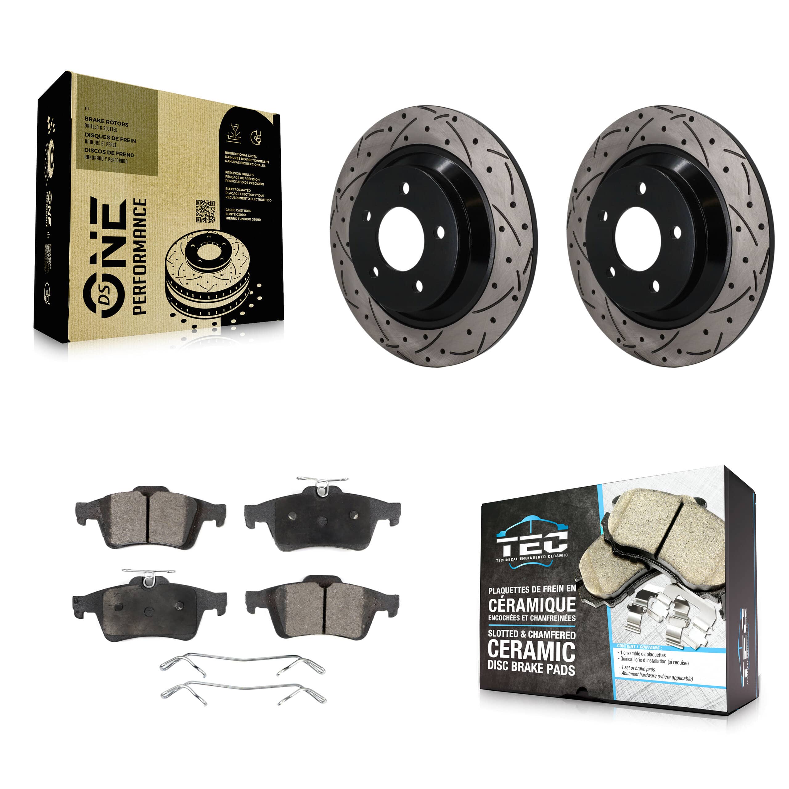 Transit Auto - KDT-102048 - Rear Disc Brake Kits