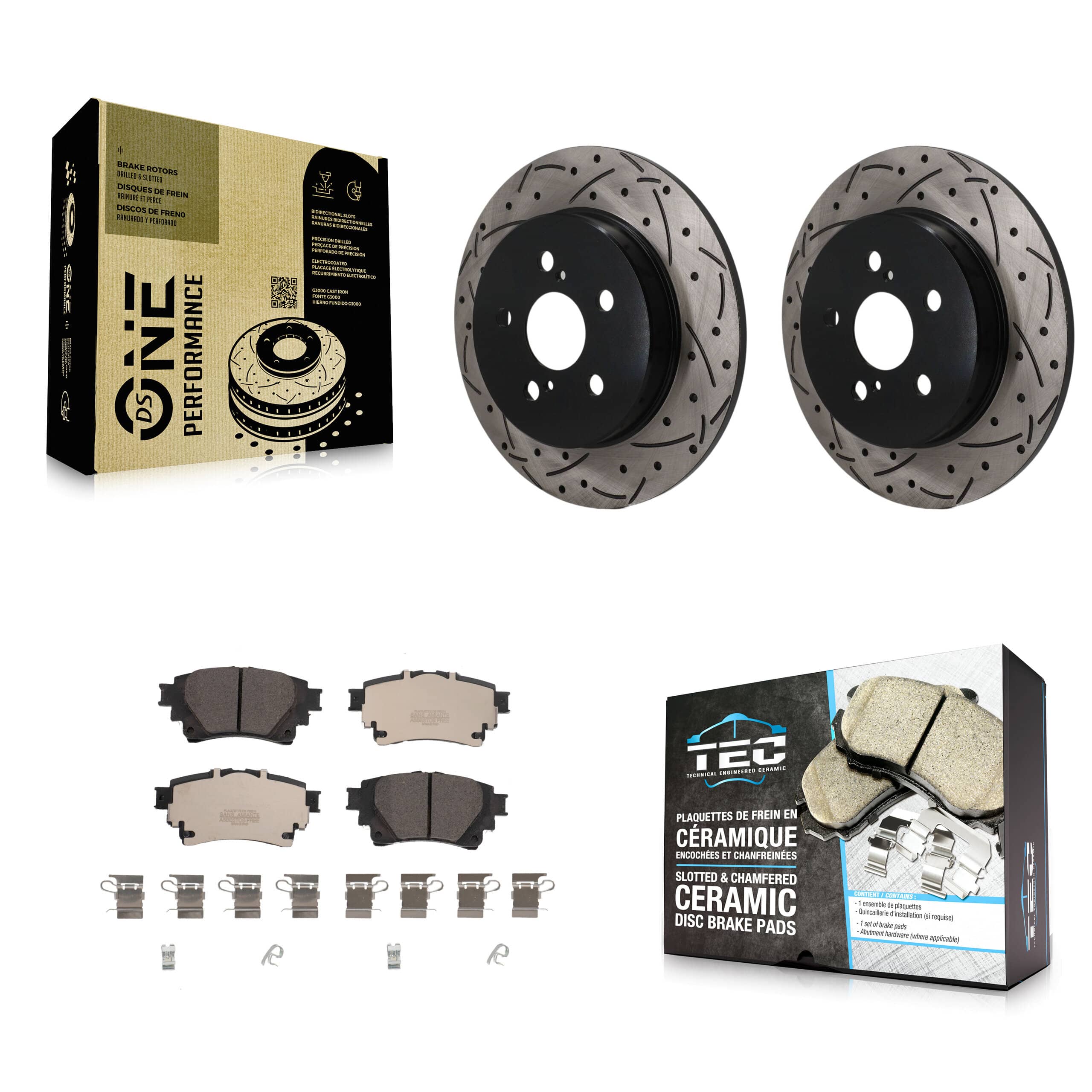 Transit Auto - KDT-102053 - Rear Disc Brake Kits