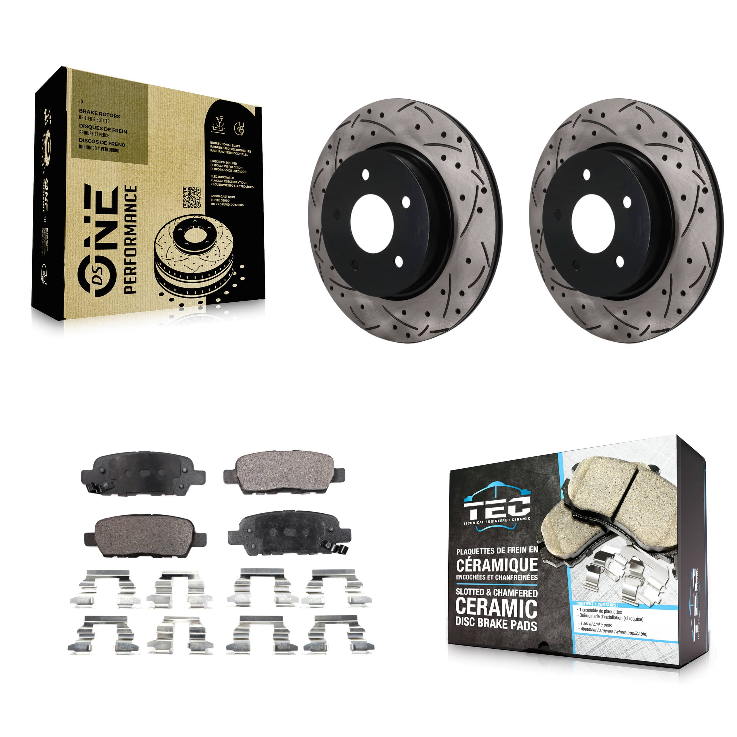 Transit Auto - KDT-102080 - Rear Disc Brake Kits