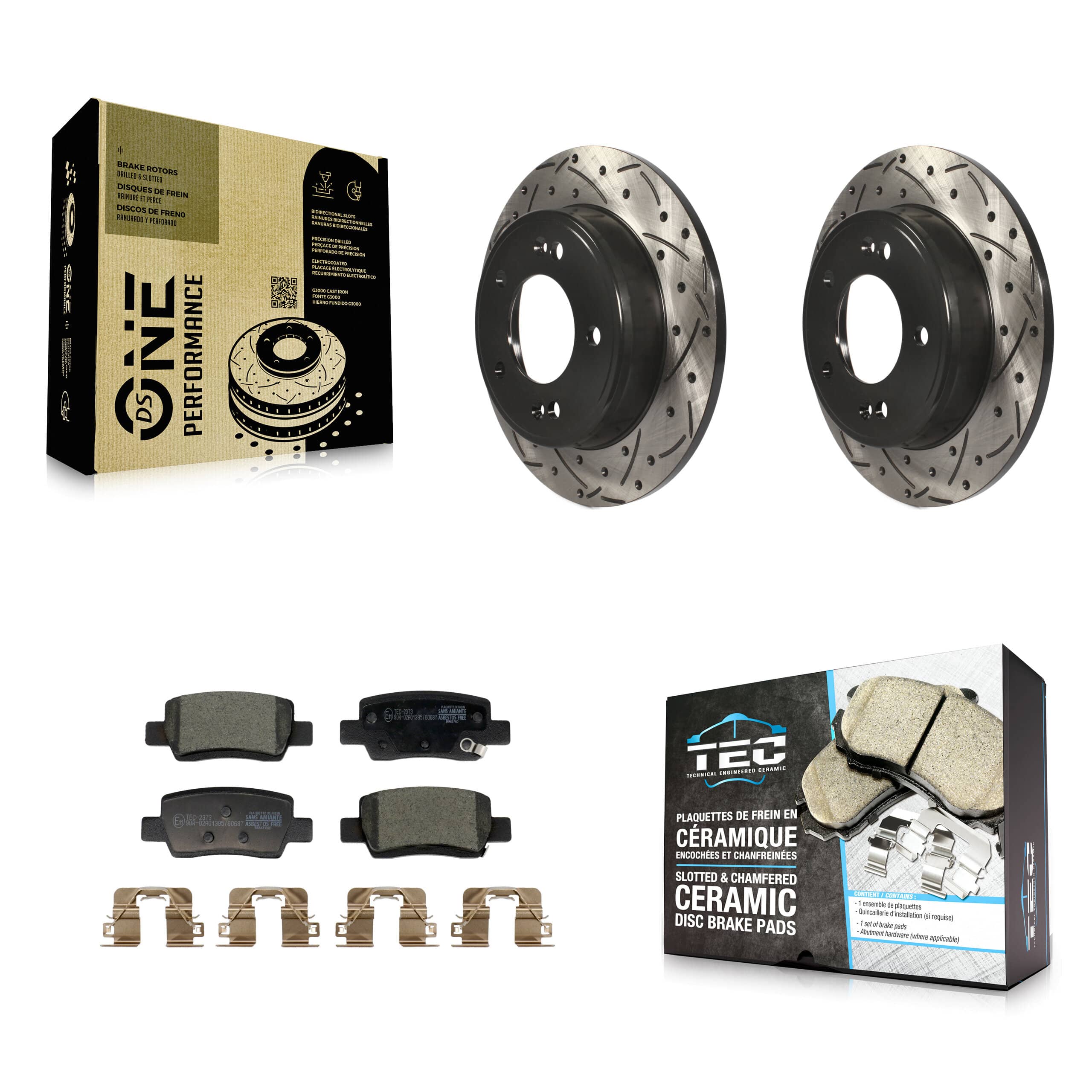 Transit Auto - KDT-102164 - Rear Disc Brake Kits