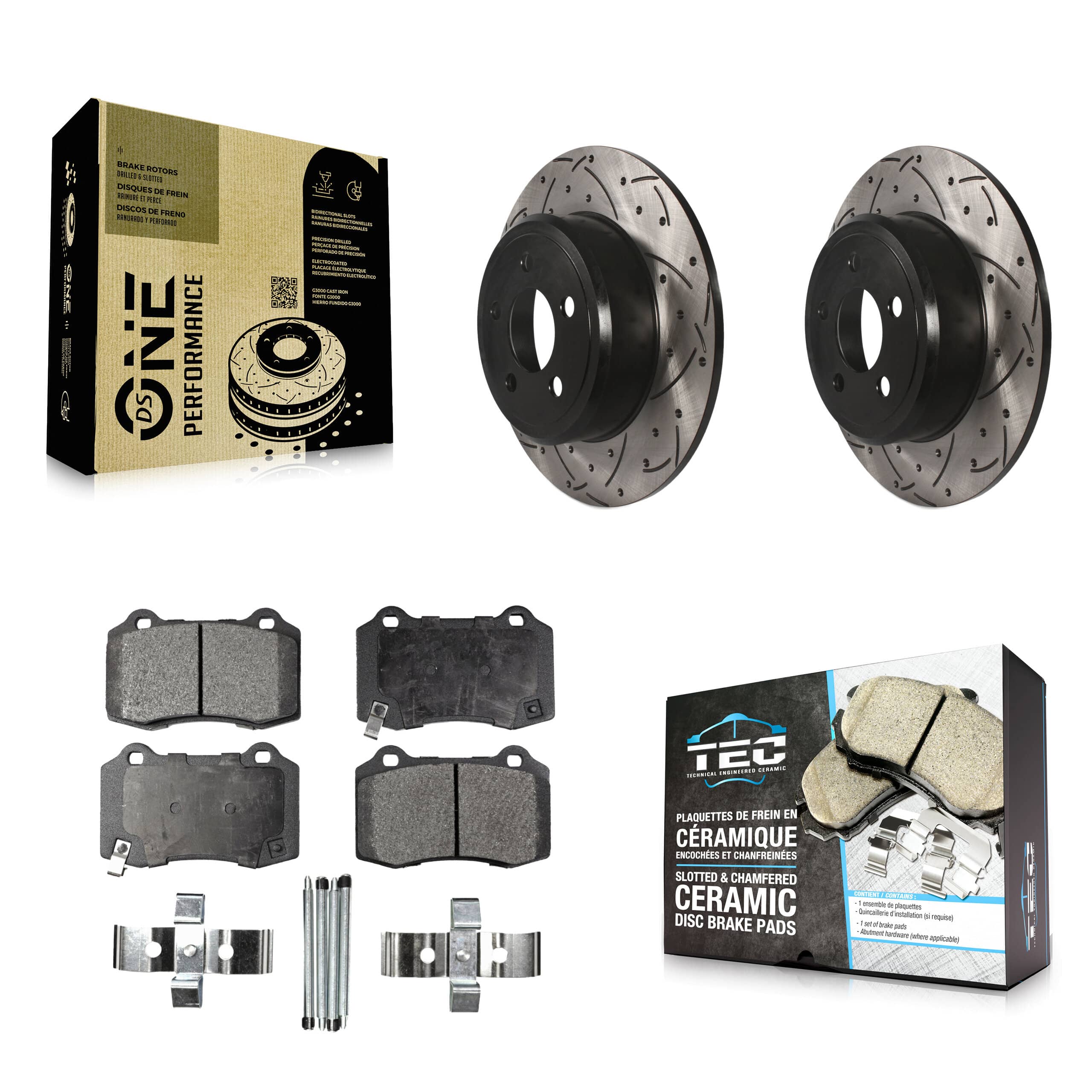 Transit Auto - KDT-102166 - Rear Disc Brake Kits
