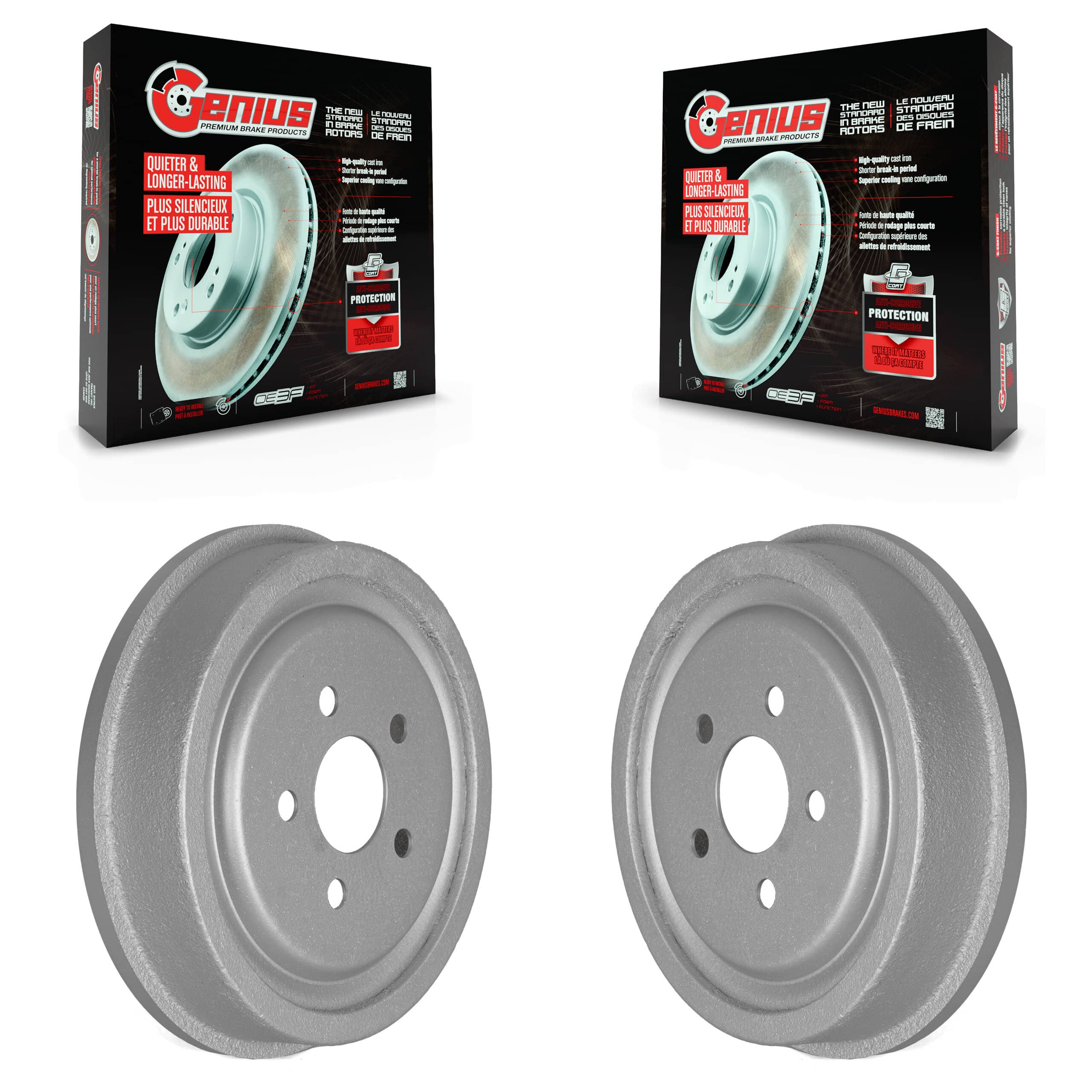 Genius - KG-101403 - Rear Brake Drum Kits