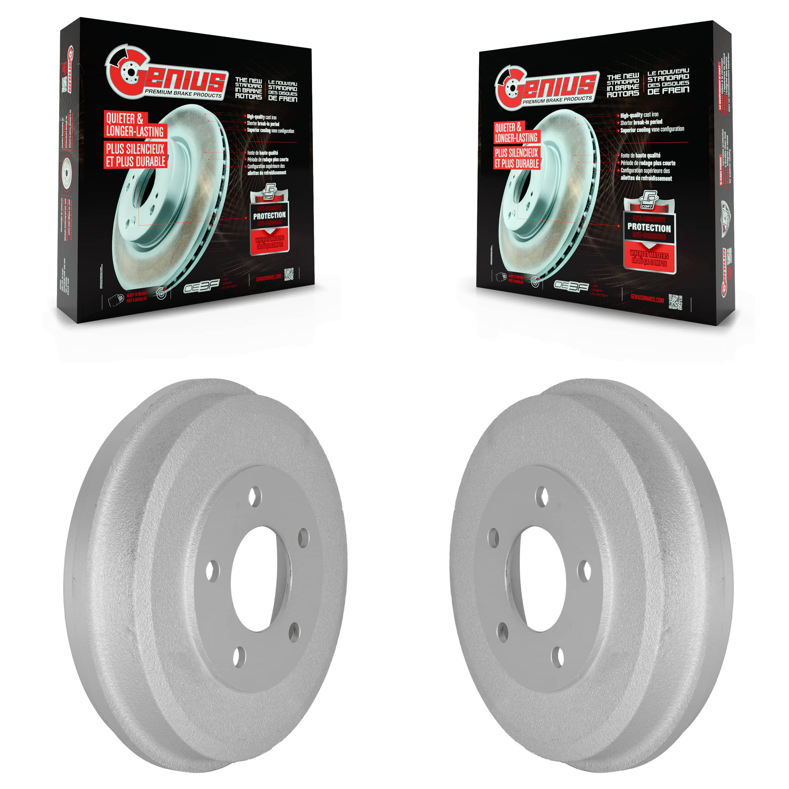 Genius - KG-101406 - Rear Brake Drum Kits
