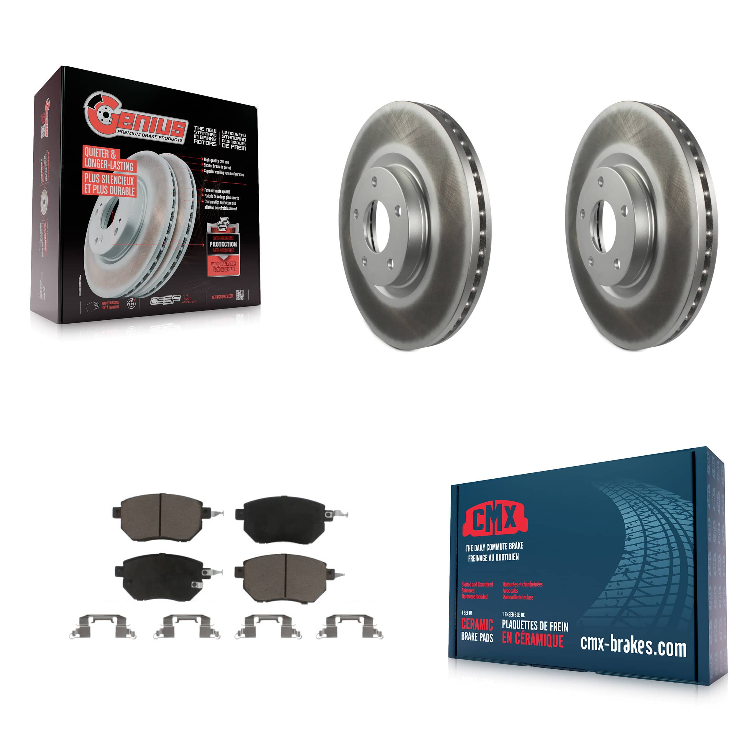 Transit Auto - KGC-100122 - Front Disc Brake Kits