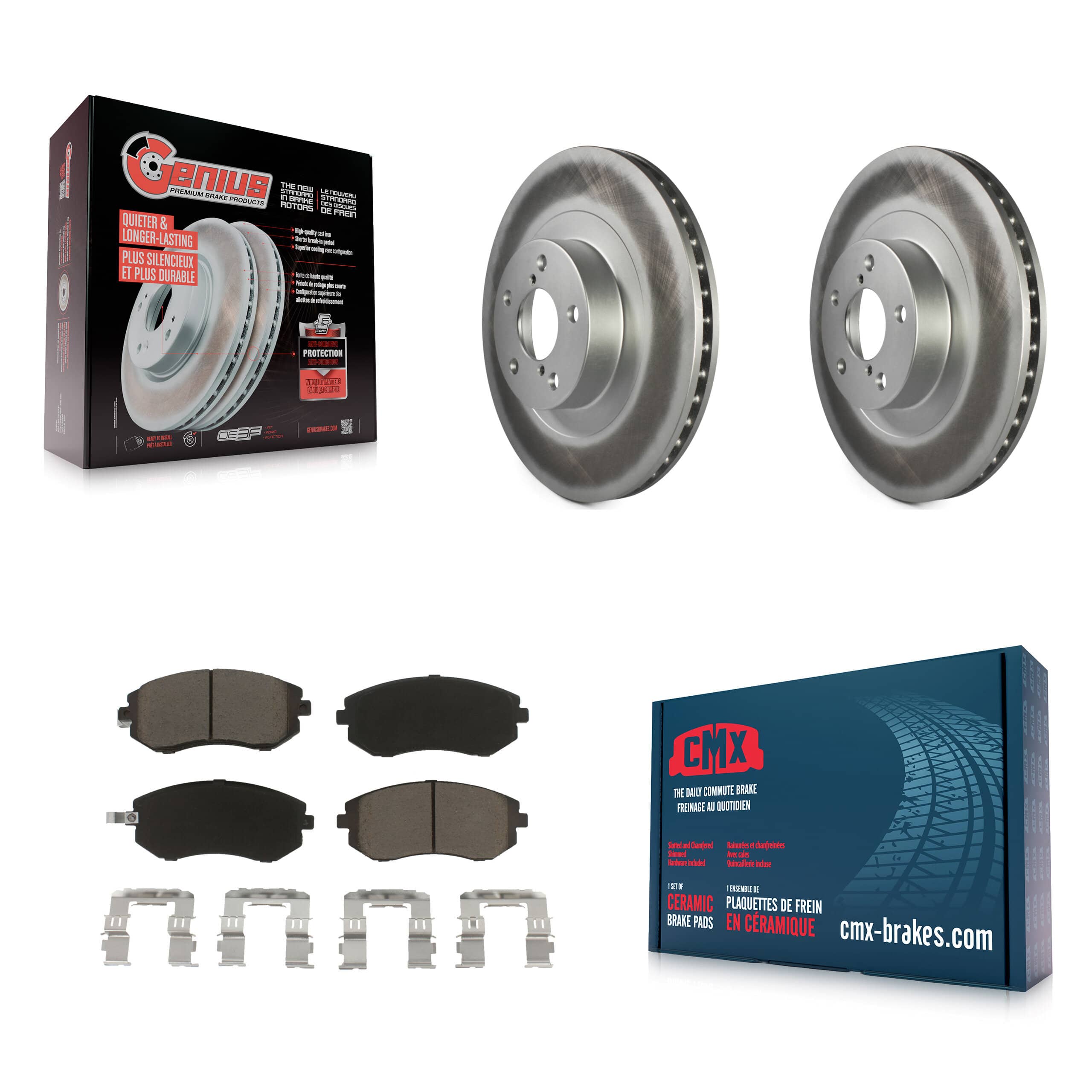 Transit Auto - KGC-100133 - Front Disc Brake Kits