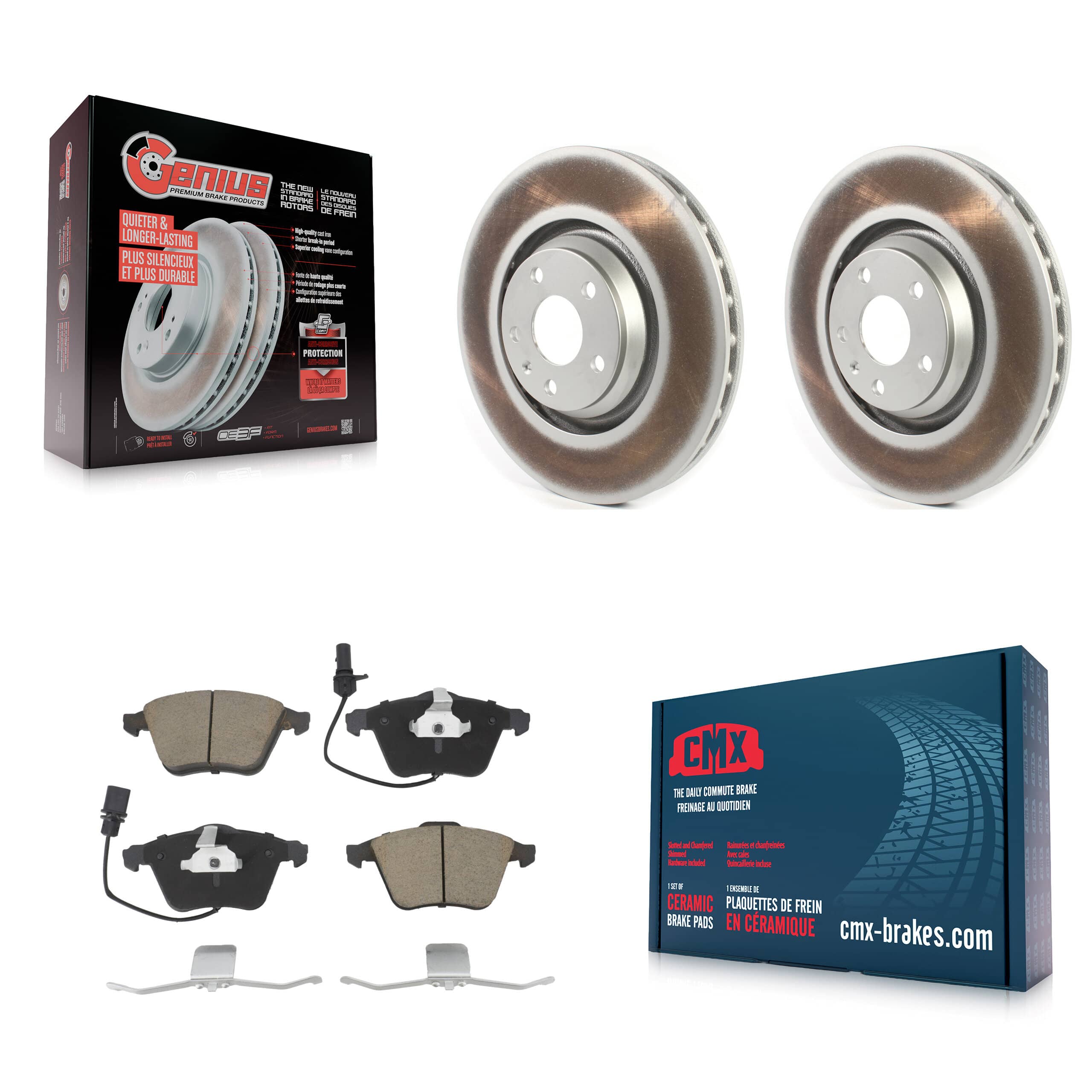 Transit Auto - KGC-100140 - Front Disc Brake Kits